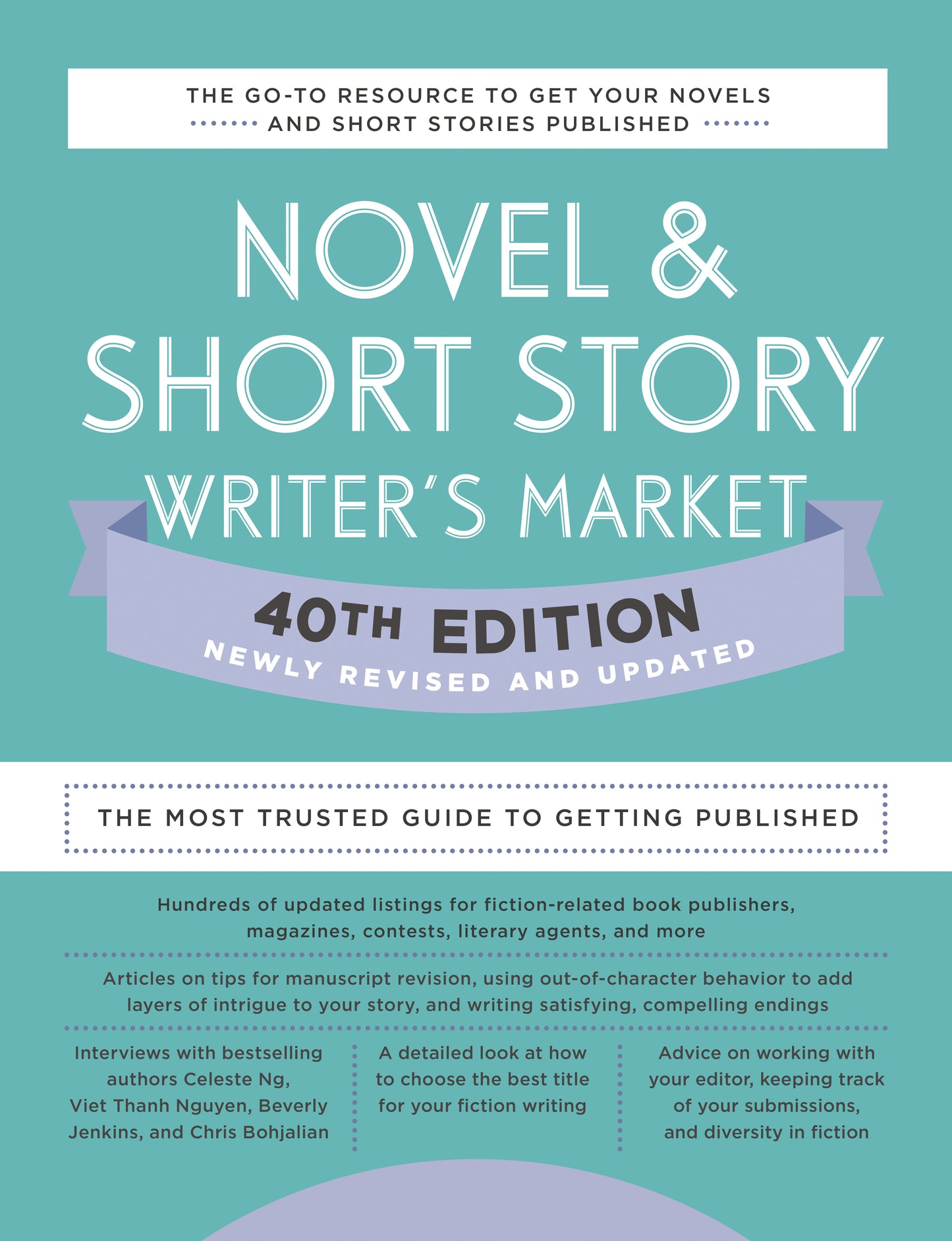 Novel & Short Story Writer's Market 40th Edition - The Most Trusted Guide to Getting Published