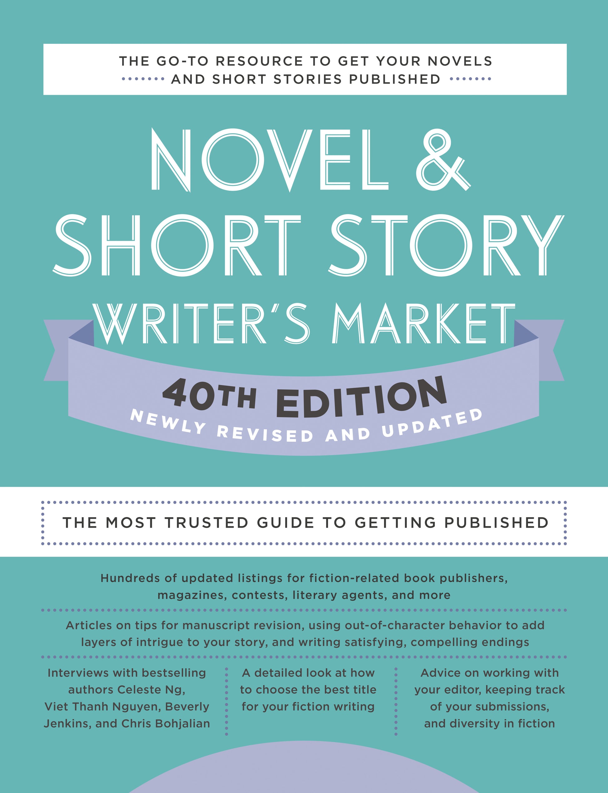 Novel & Short Story Writer's Market 40th Edition - The Most Trusted Guide to Getting Published