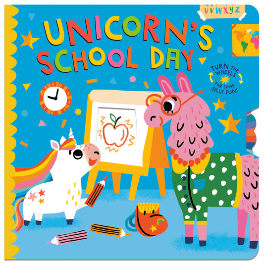 Unicorn's School Day - Turn the Wheels for Some Silly Fun!