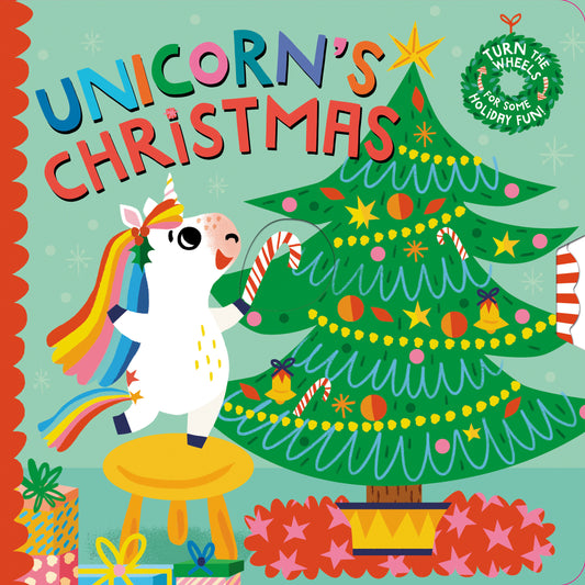 Unicorn's Christmas - Turn the Wheels for Some Holiday Fun!