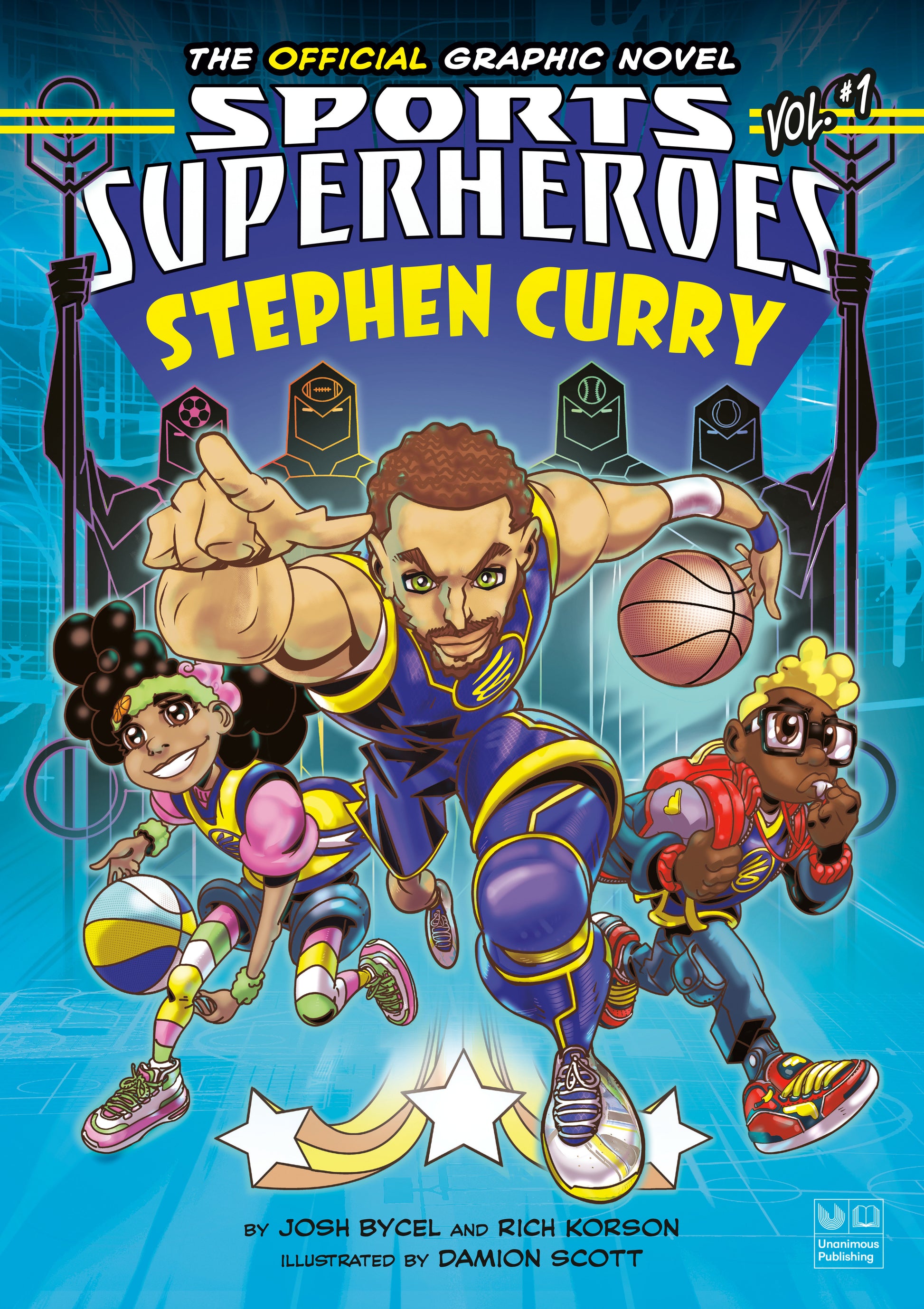 Stephen Curry: The Official Graphic Novel (Stephen Curry Sports Superheroes) (Book:1)