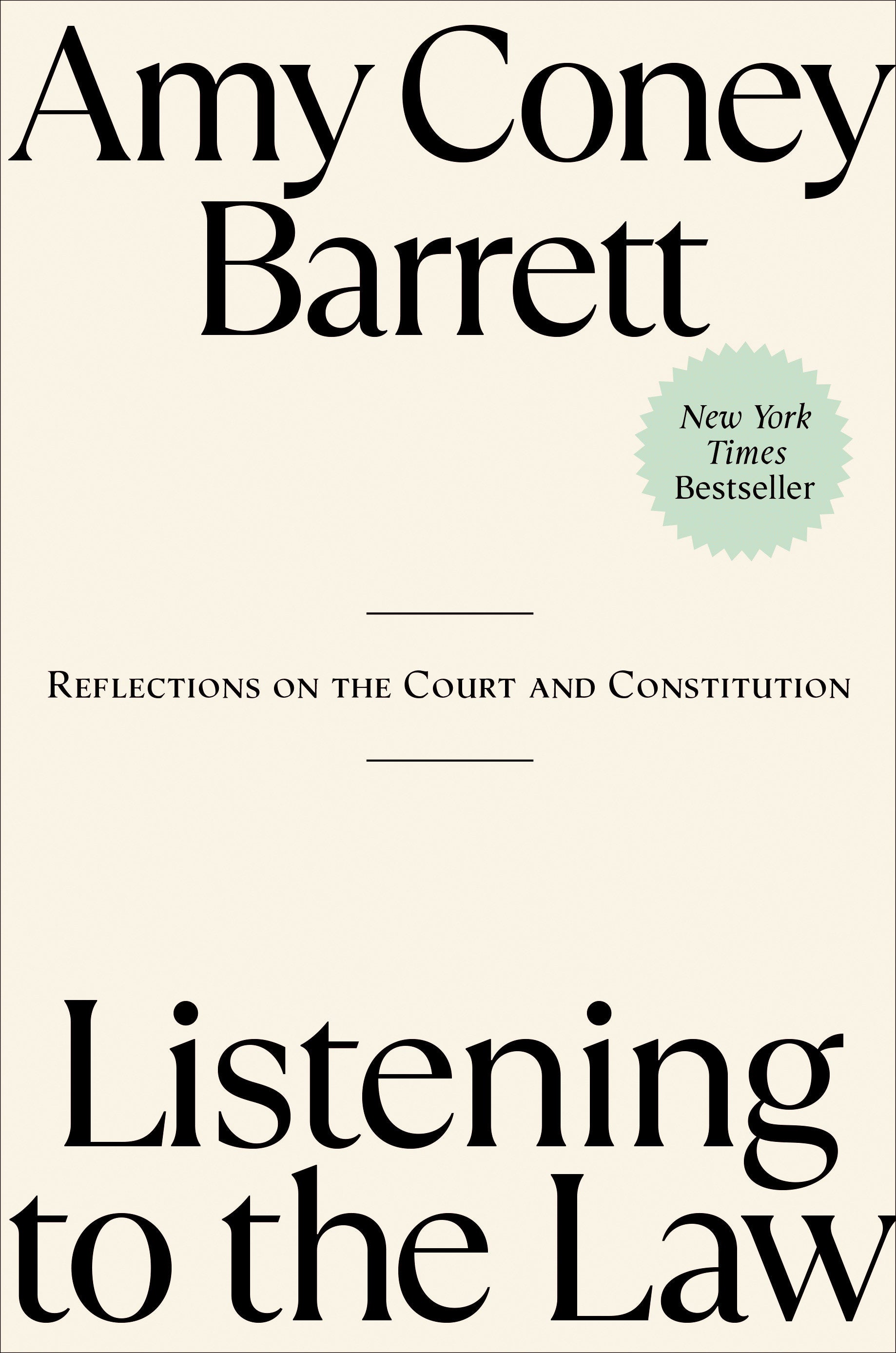 Listening to the Law - Reflections on the Court and Constitution