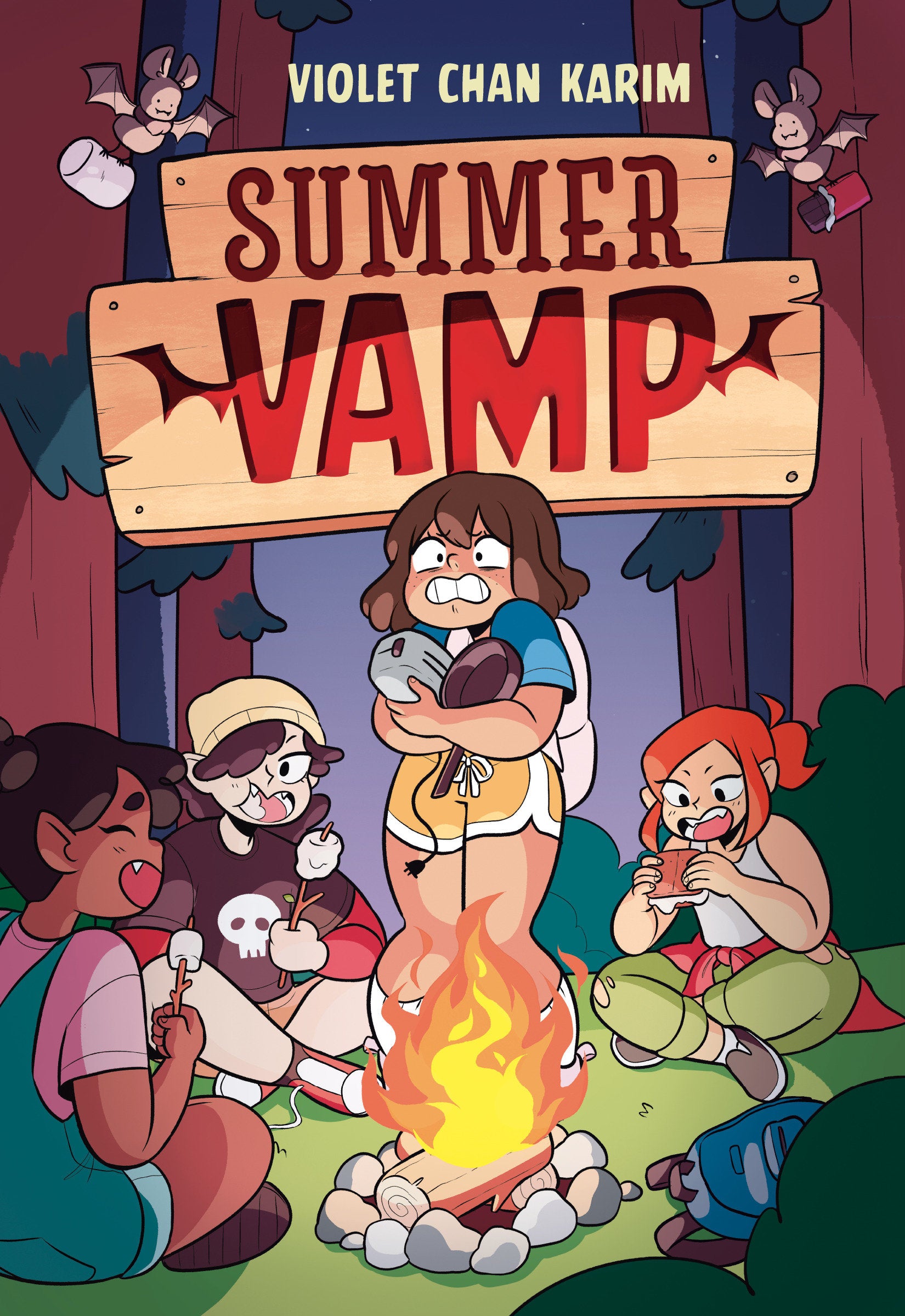 Summer Vamp - (A Graphic Novel) (Summer Vamp) (Book:1)