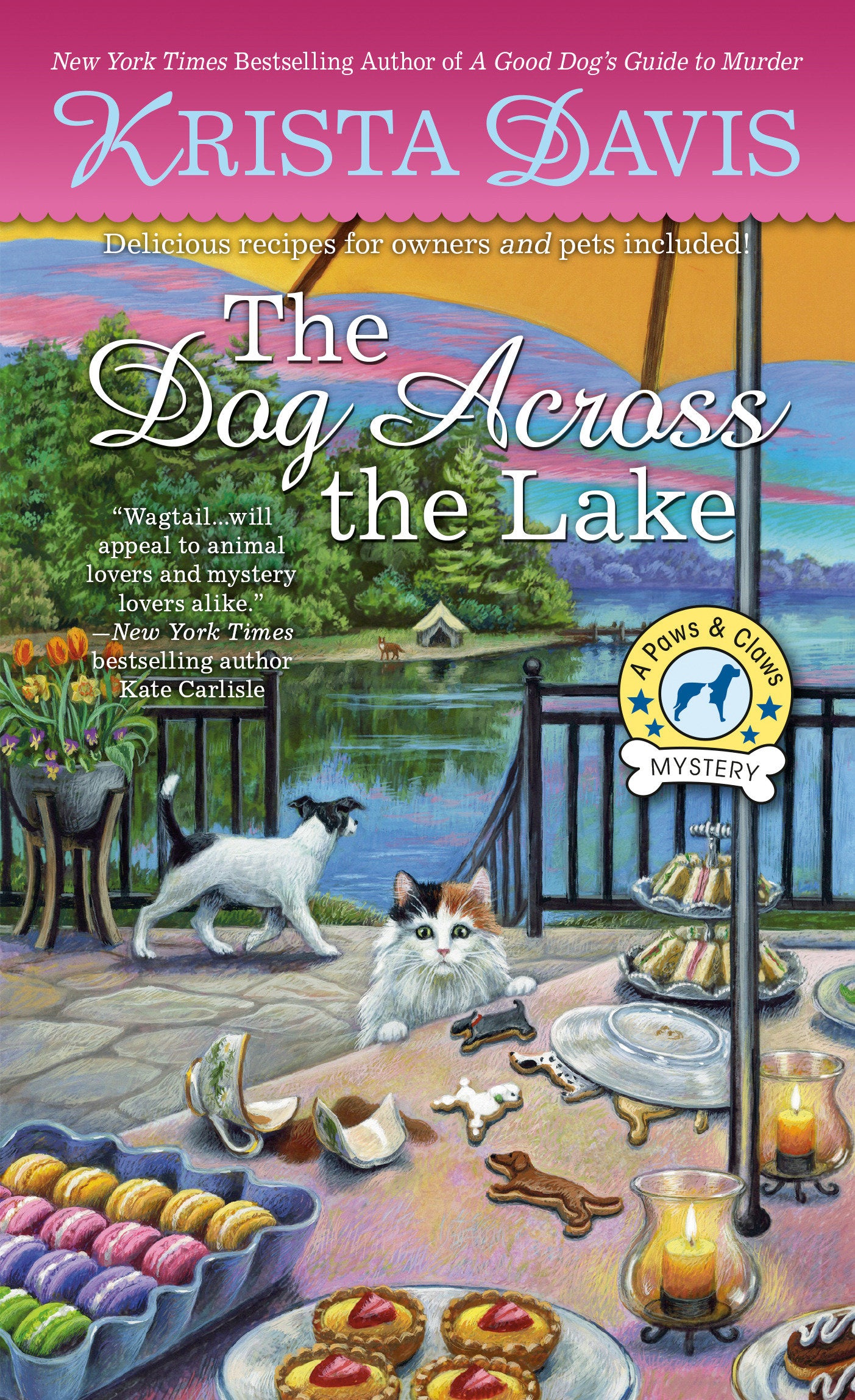 The Dog Across the Lake (A Paws & Claws Mystery) (Book:9)