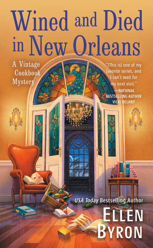 Wined and Died in New Orleans (A Vintage Cookbook Mystery) (Book:2)