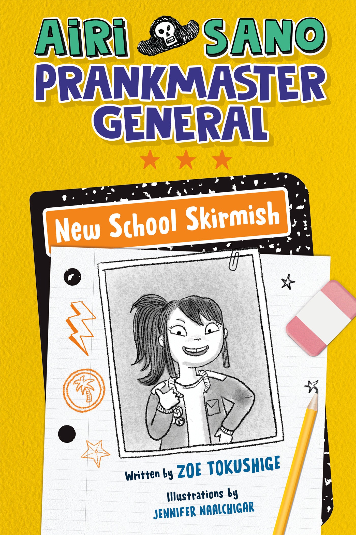 Airi Sano, Prankmaster General: New School Skirmish (AIRI SANO, PRANKMASTER GENERAL) (Book:1)