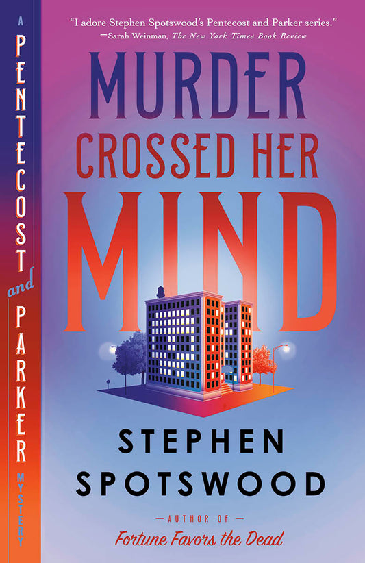Murder Crossed Her Mind - A Pentecost and Parker Mystery (A Pentecost and Parker Mystery) (Book:4)
