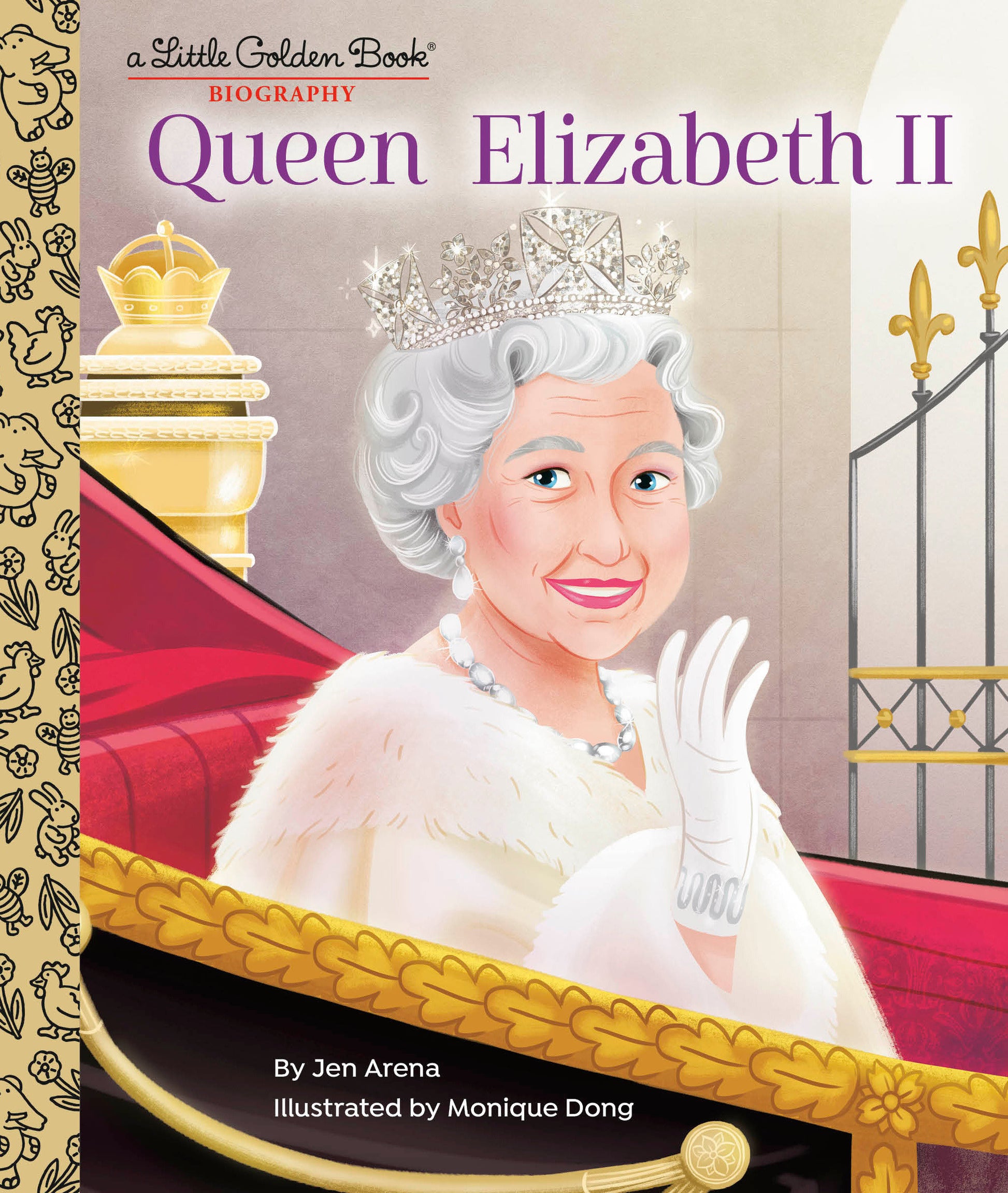 Queen Elizabeth II: A Little Golden Book Biography (Little Golden Book Biographies)