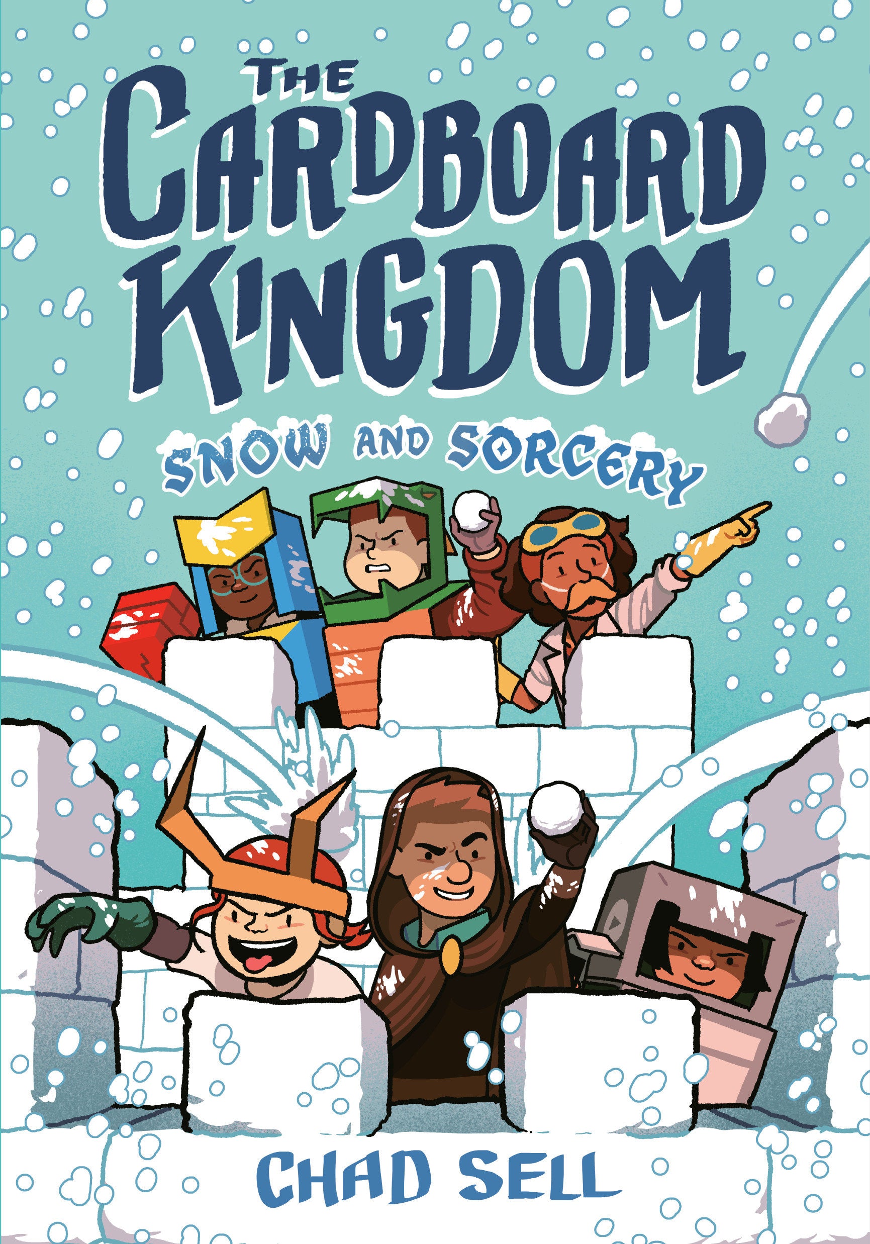The Cardboard Kingdom #3: Snow and Sorcery - (A Graphic Novel) (The Cardboard Kingdom) (Book:3)