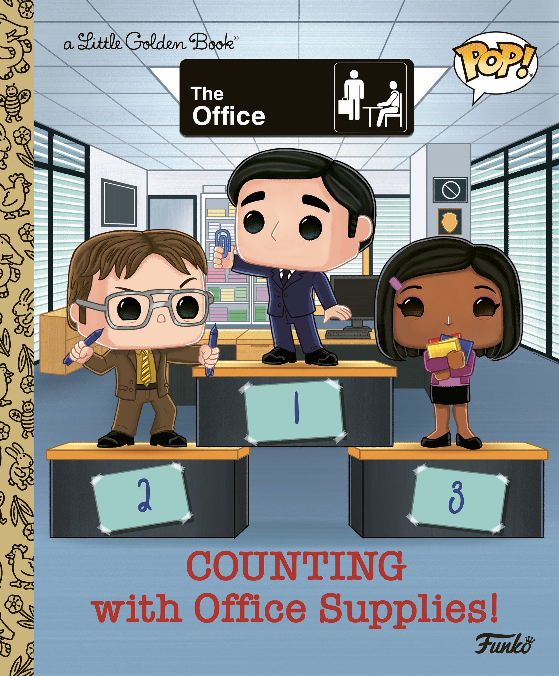 The Office: Counting with Office Supplies! (Funko Pop!) (Little Golden Book)