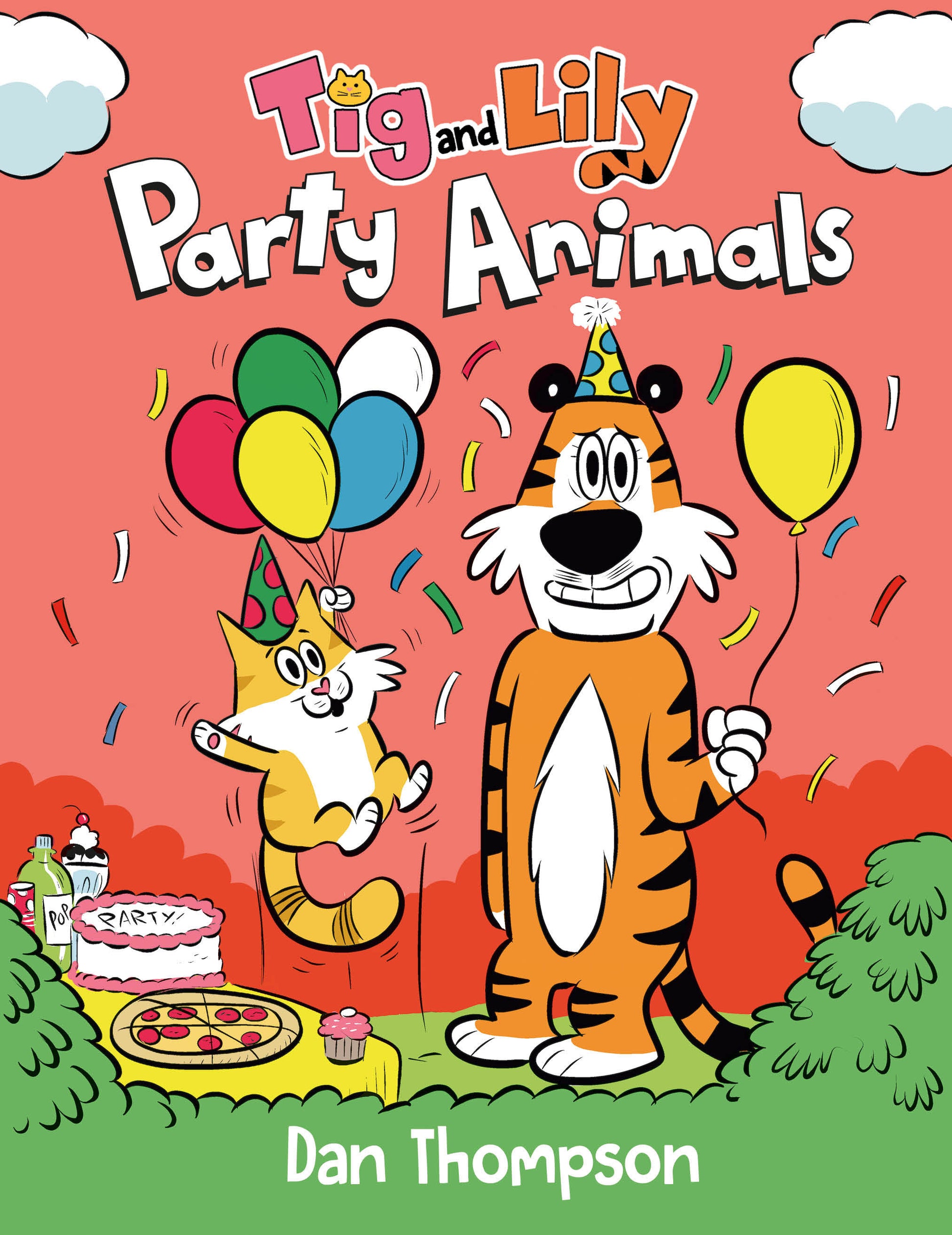 Party Animals (Tig and Lily Book 2) - (A Graphic Novel) (Tig and Lily) (Book:2)