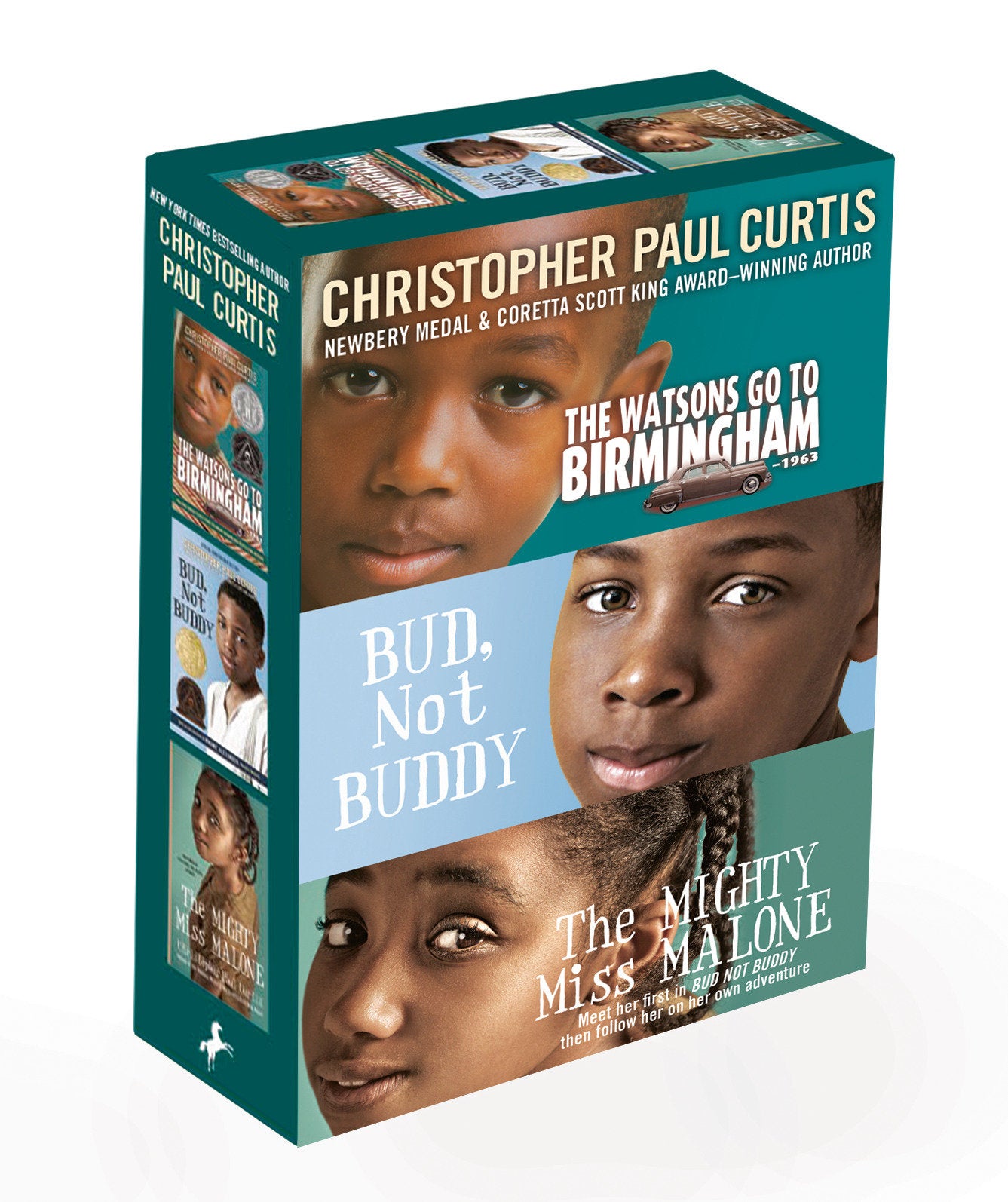 Christopher Paul Curtis 3-Book Boxed Set - The Watsons Go to Birmingham--1963; Bud, Not Buddy; The Mighty Miss Malone