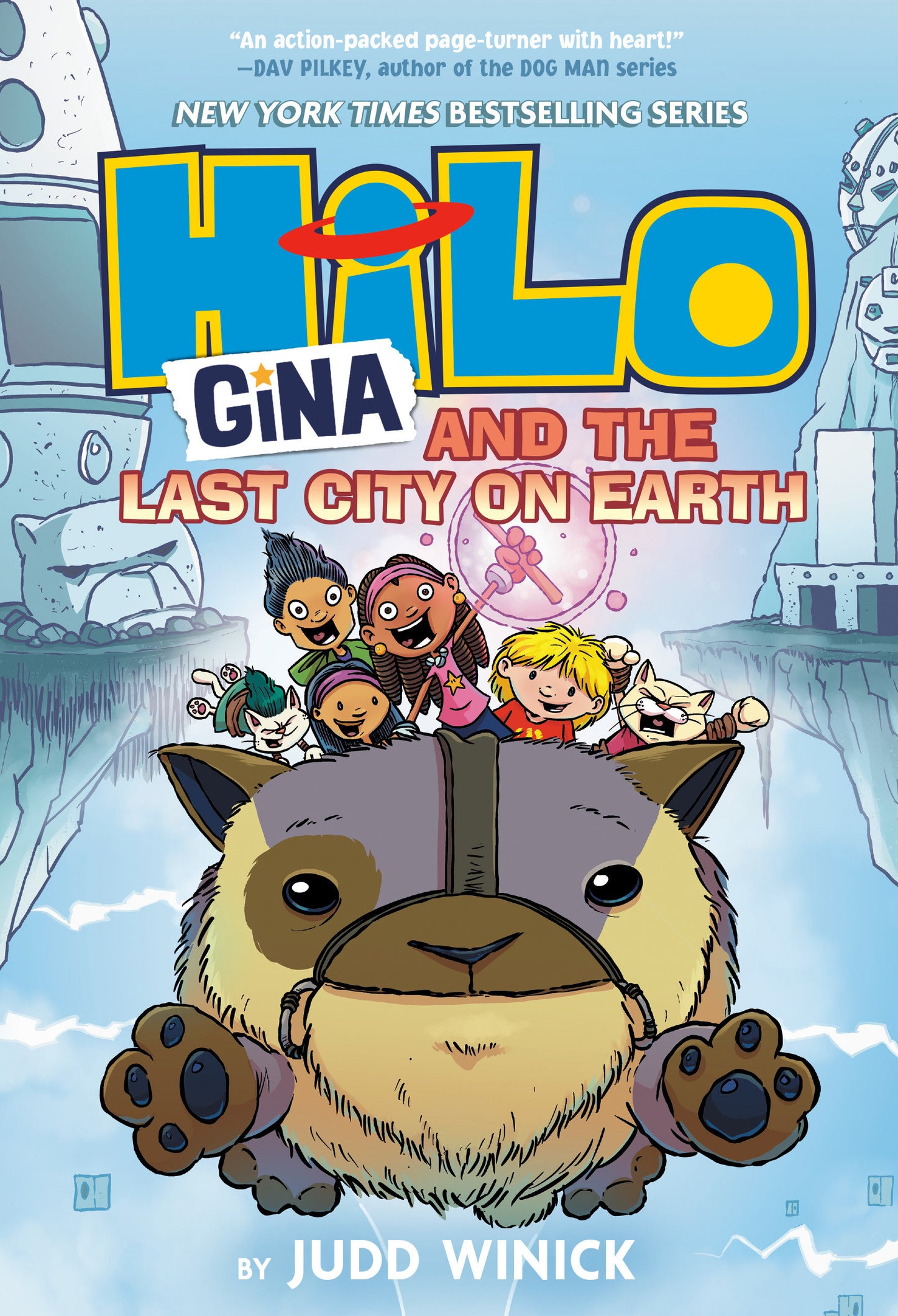Hilo Book 9: Gina and the Last City on Earth - (A Graphic Novel) (Hilo) (Book:9)