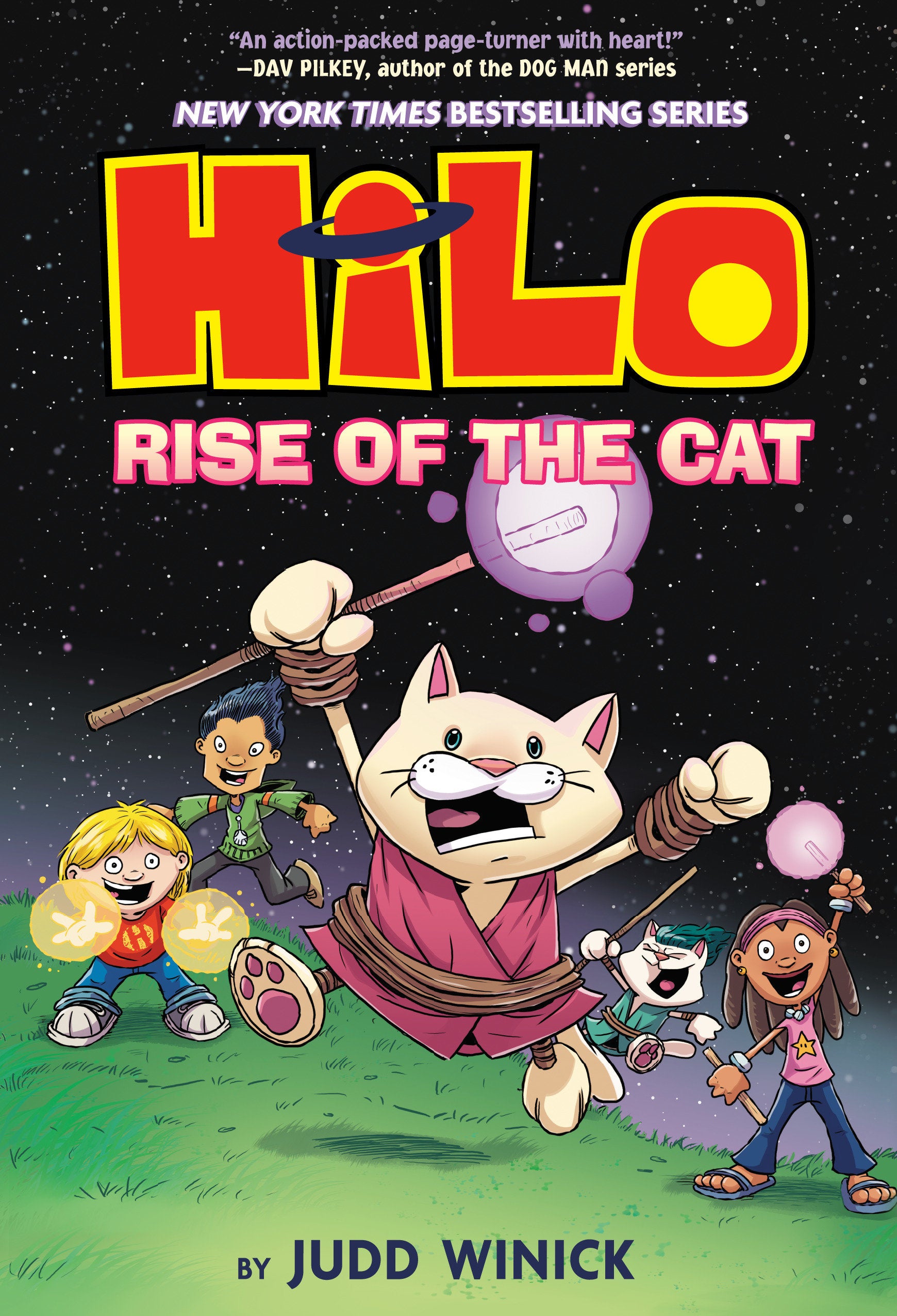 Hilo Book 10: Rise of the Cat - (A Graphic Novel) (Hilo) (Book:10)