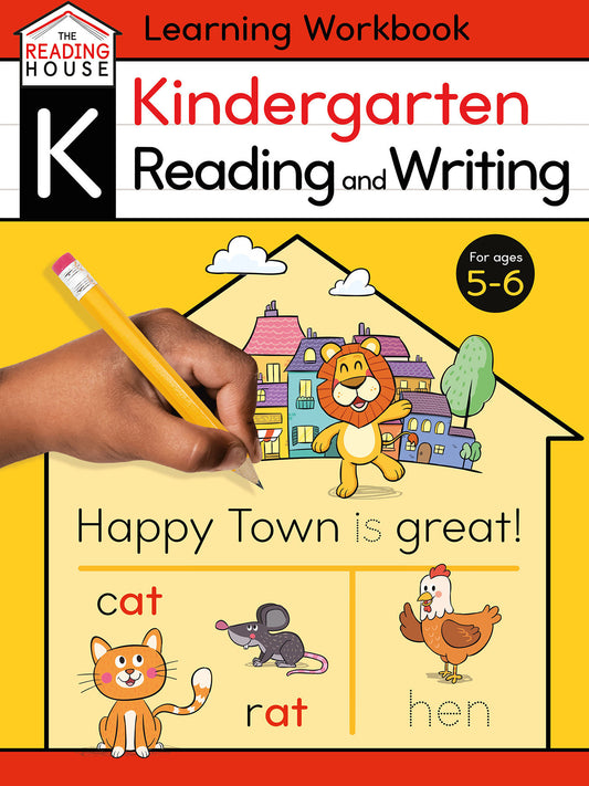 Kindergarten Reading & Writing (Literacy Skills Workbook) (The Reading House)