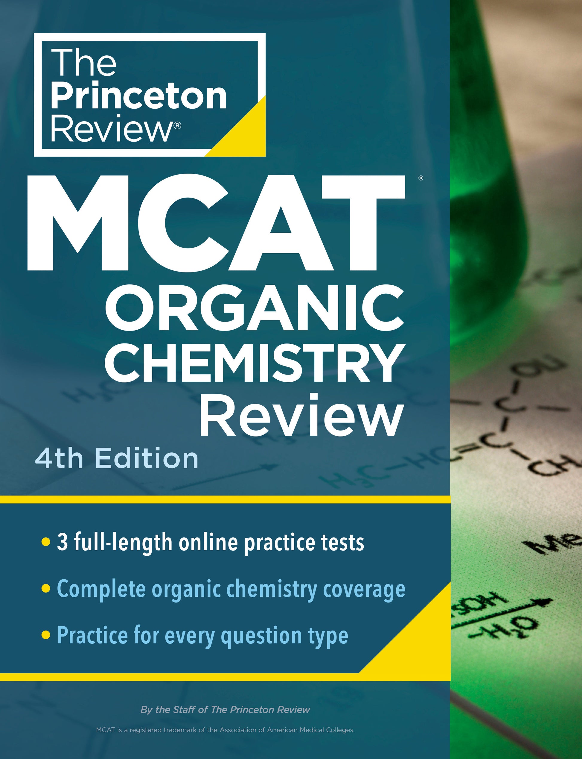 Princeton Review MCAT Organic Chemistry Review, 4th Edition - Complete Orgo Content Prep + Practice Tests (Graduate School Test Preparation)