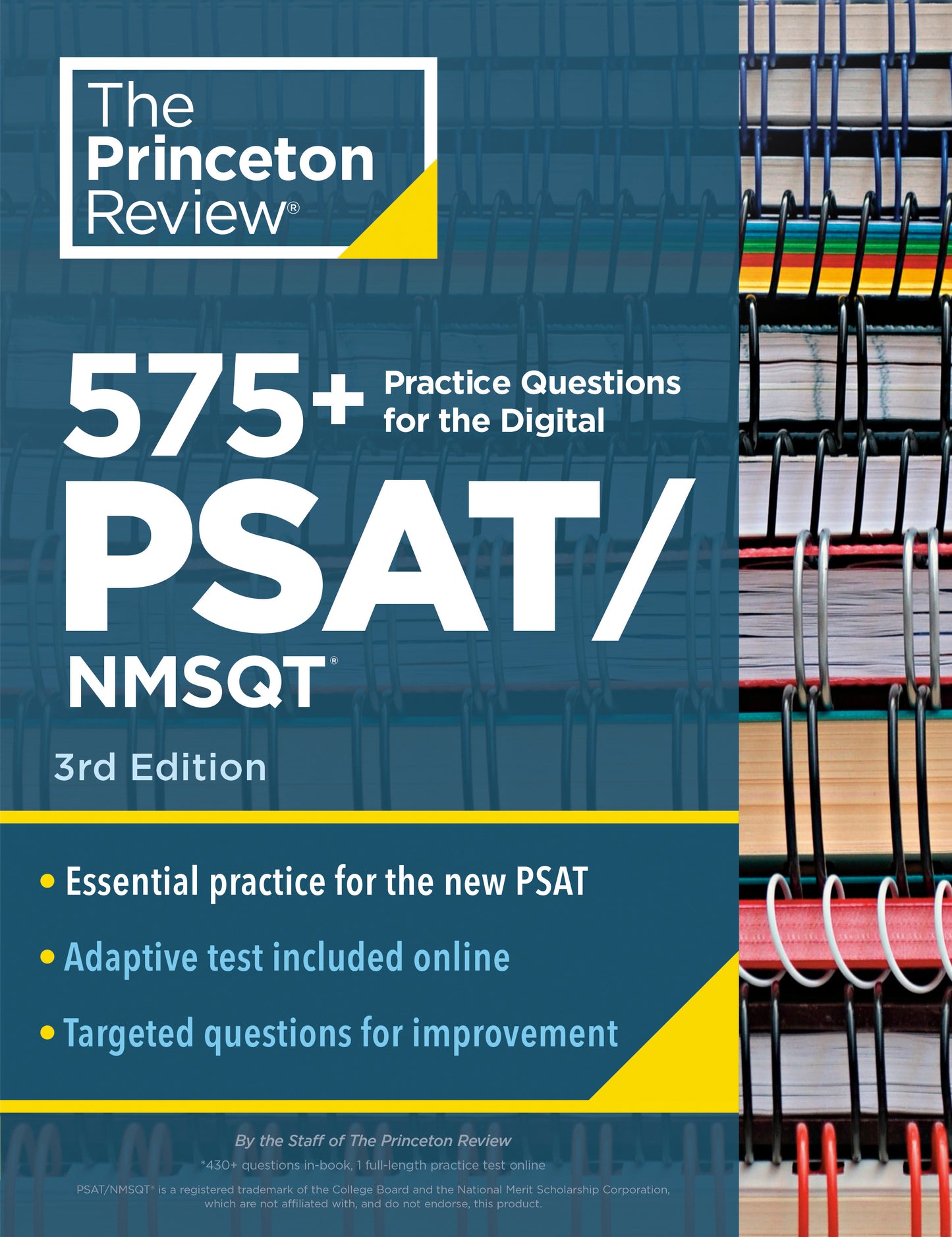575+ Practice Questions for the Digital PSAT/NMSQT, 3rd Edition - Extra Prep for an Excellent Score (Book + Online) (College Test Preparation)