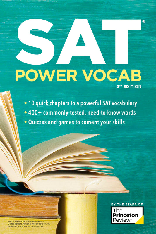 SAT Power Vocab, 3rd Edition - A Complete Guide to Vocabulary Skills and Strategies for the SAT (College Test Preparation)