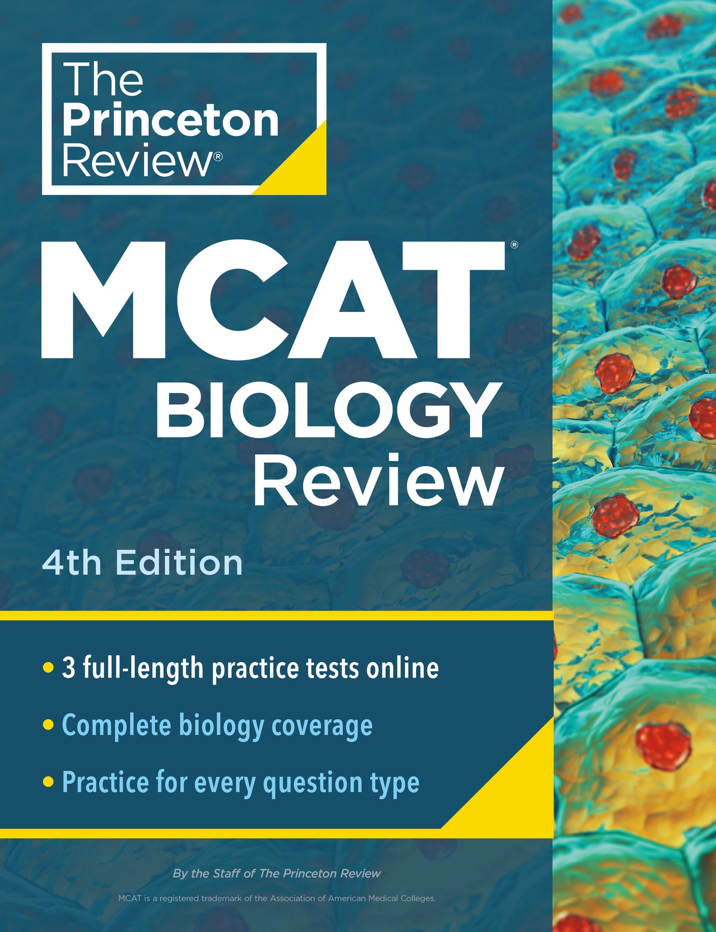 Princeton Review MCAT Biology Review, 4th Edition - Complete Content Prep + Practice Tests (Graduate School Test Preparation)