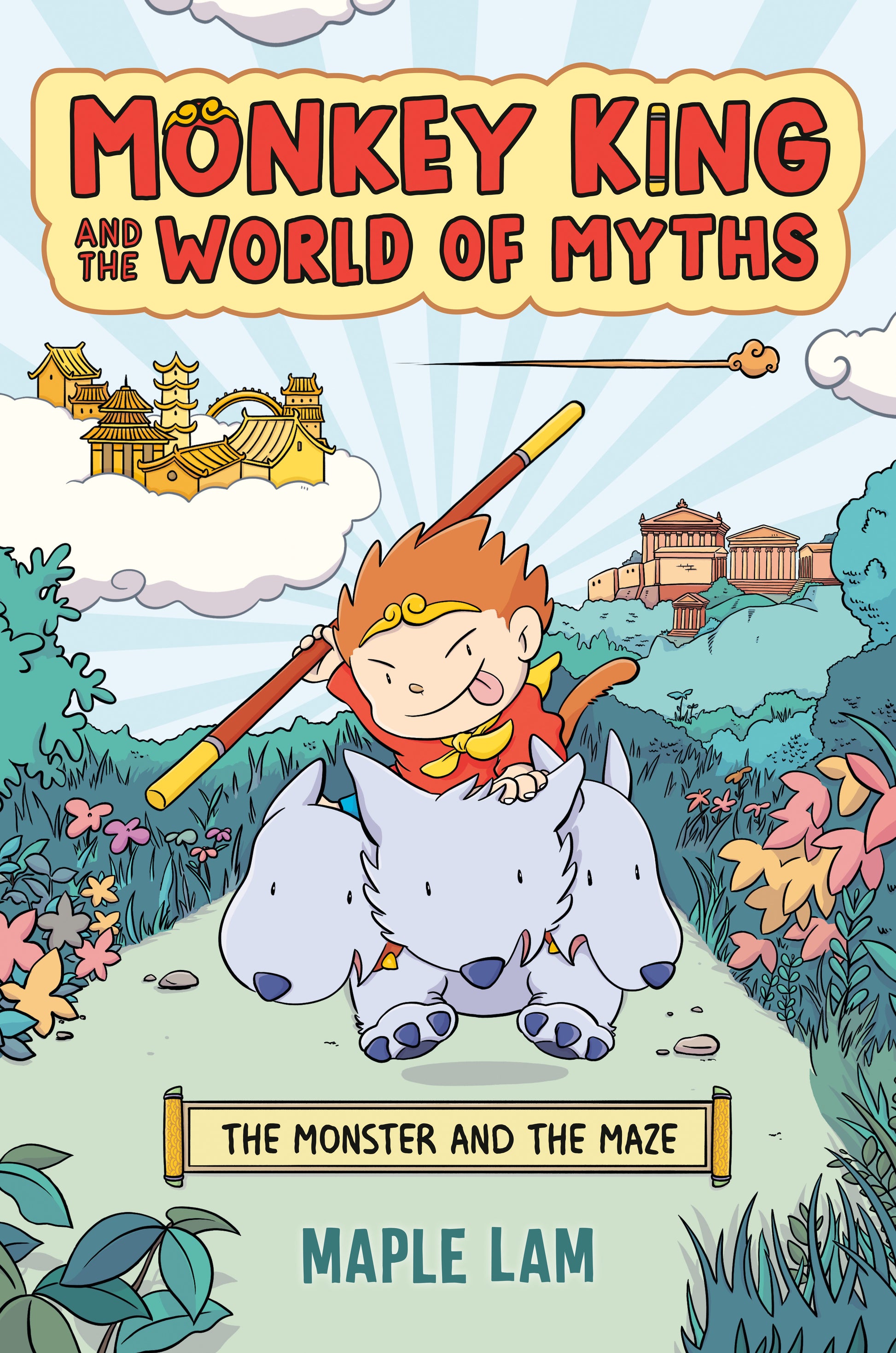 Monkey King and the World of Myths: The Monster and the Maze - A Graphic Novel (Monkey King and the World of Myths) (Book:1)