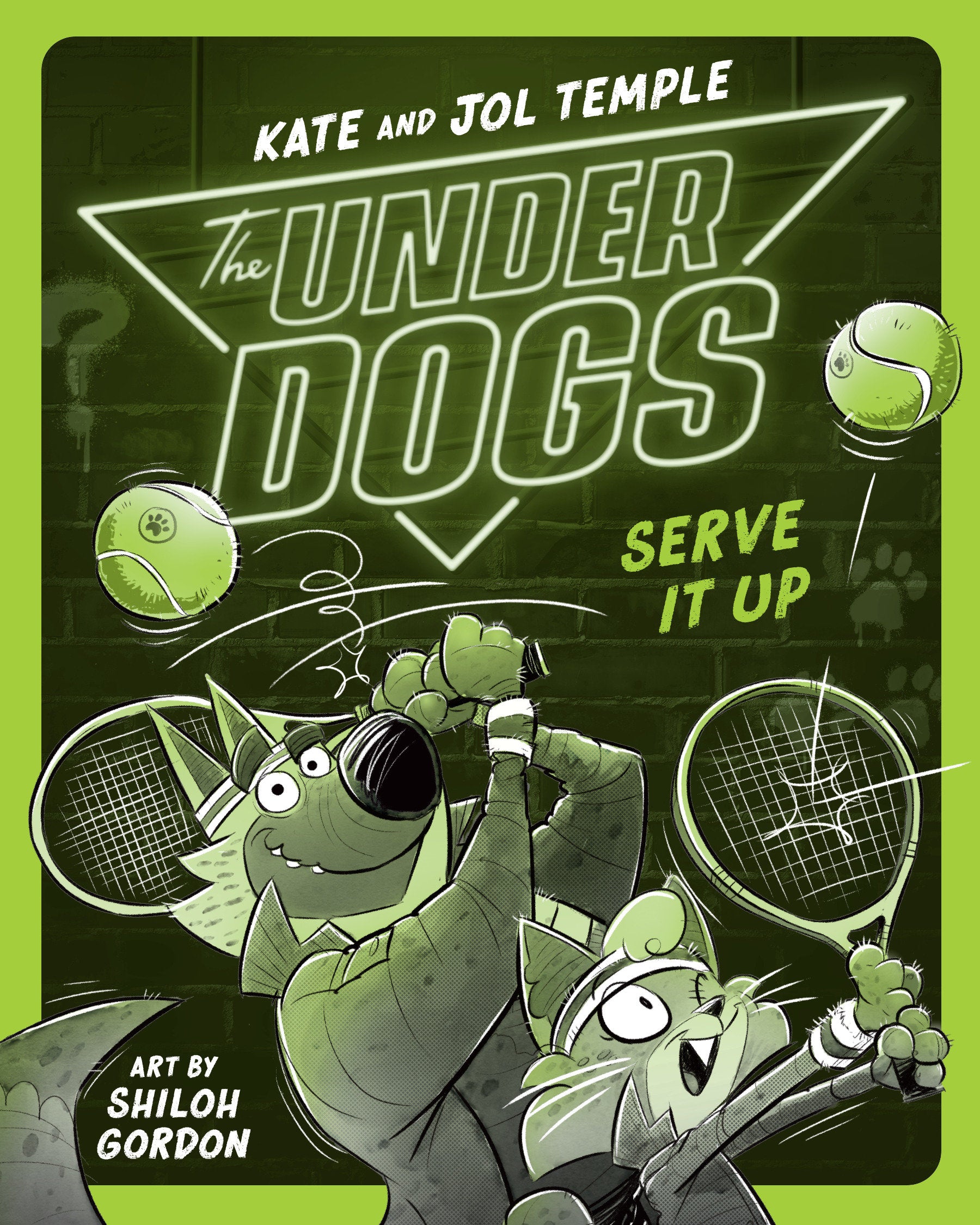 The Underdogs Serve It Up (The Underdogs) (Book:3)
