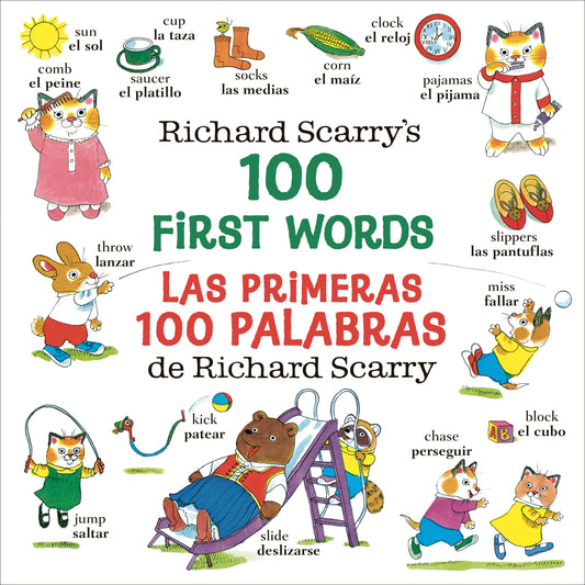 Richard Scarry's 100 First Words/Las primeras 100 palabras de Richard Scarry, Richard Scarry's 100 First Words