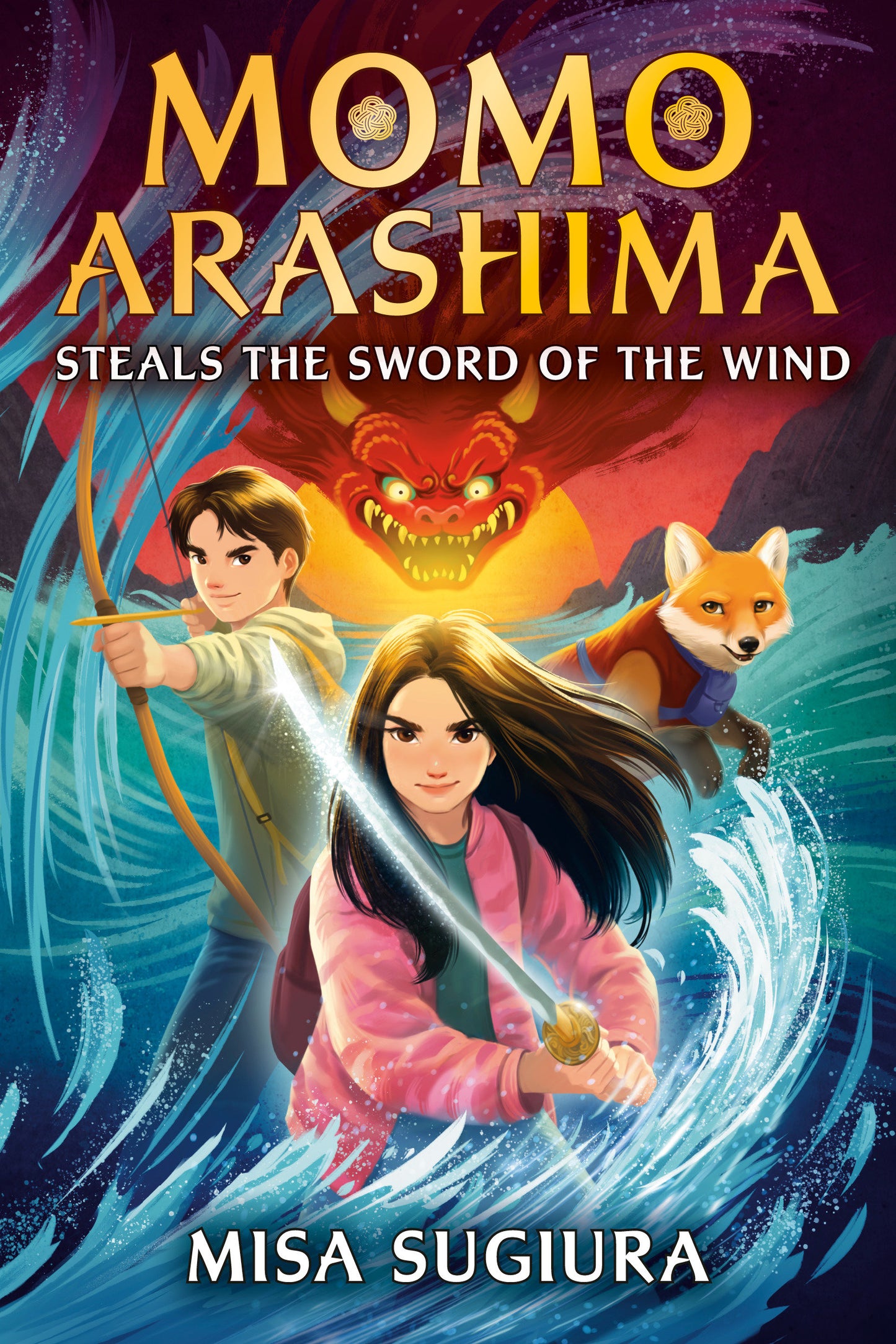 Momo Arashima Steals the Sword of the Wind (Momo Arashima) (Book:1)