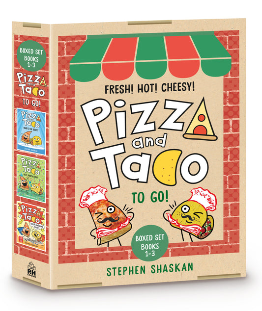 Pizza and Taco To Go! 3-Book Boxed Set - Books 1-3 (A Graphic Novel Boxed Set) (Pizza and Taco)