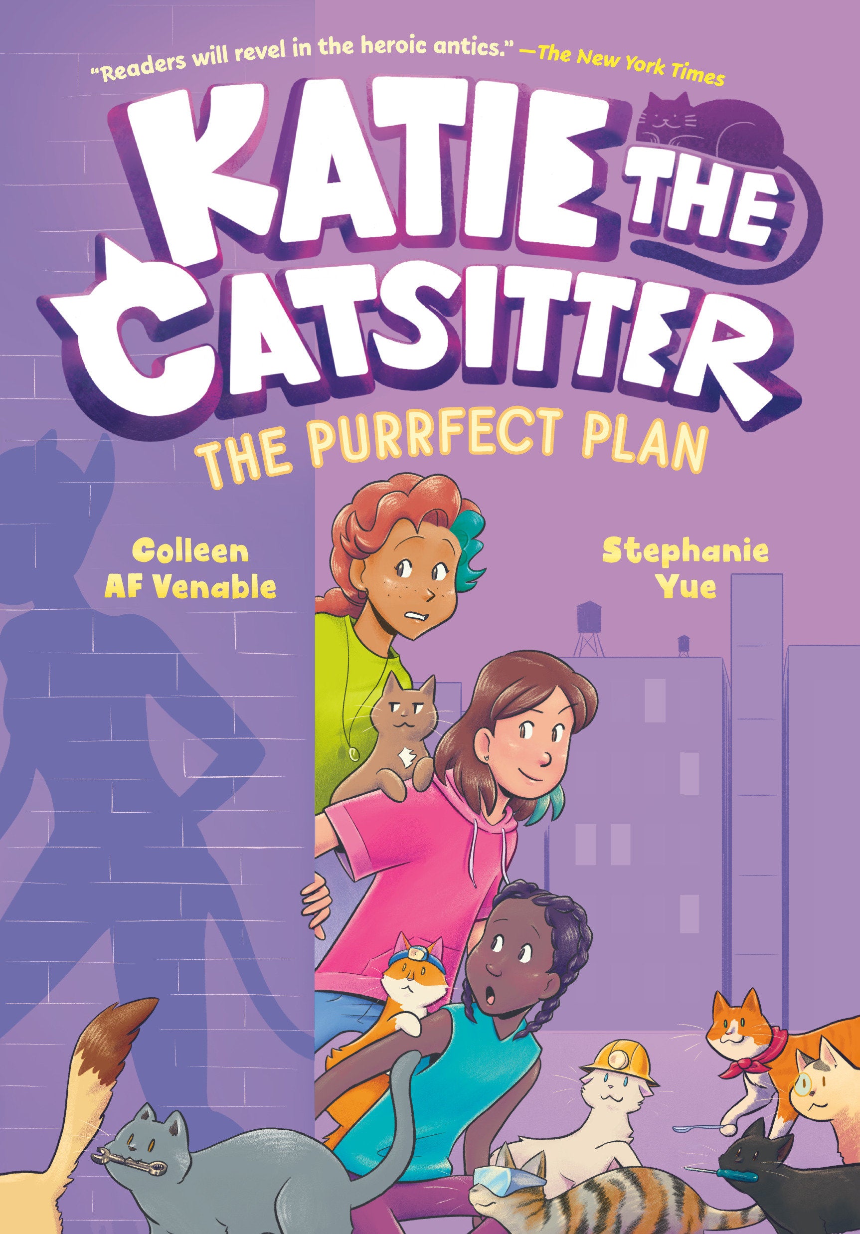 Katie the Catsitter 4: The Purrfect Plan - (A Graphic Novel) (Katie the Catsitter) (Book:4)