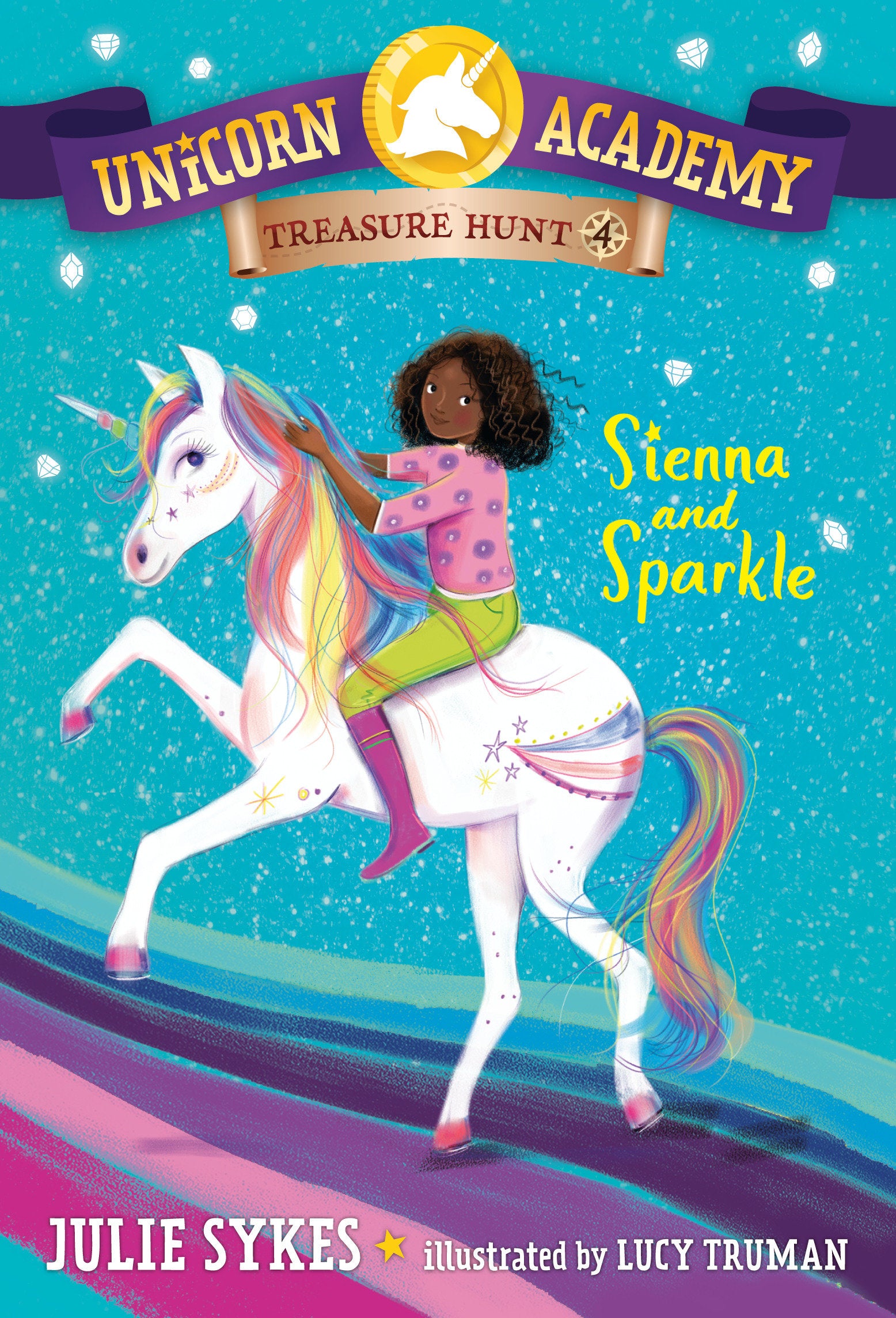Unicorn Academy Treasure Hunt #4: Sienna and Sparkle (Unicorn Academy Treasure Hunt) (Book:4)
