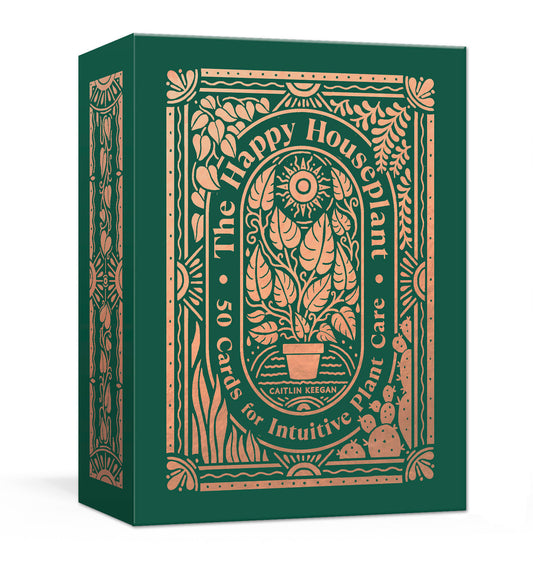 The Happy Houseplant Deck - 50 Cards for Intuitive Plant Care