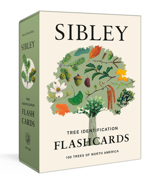 Sibley Tree Identification Flashcards - 100 Trees of North America