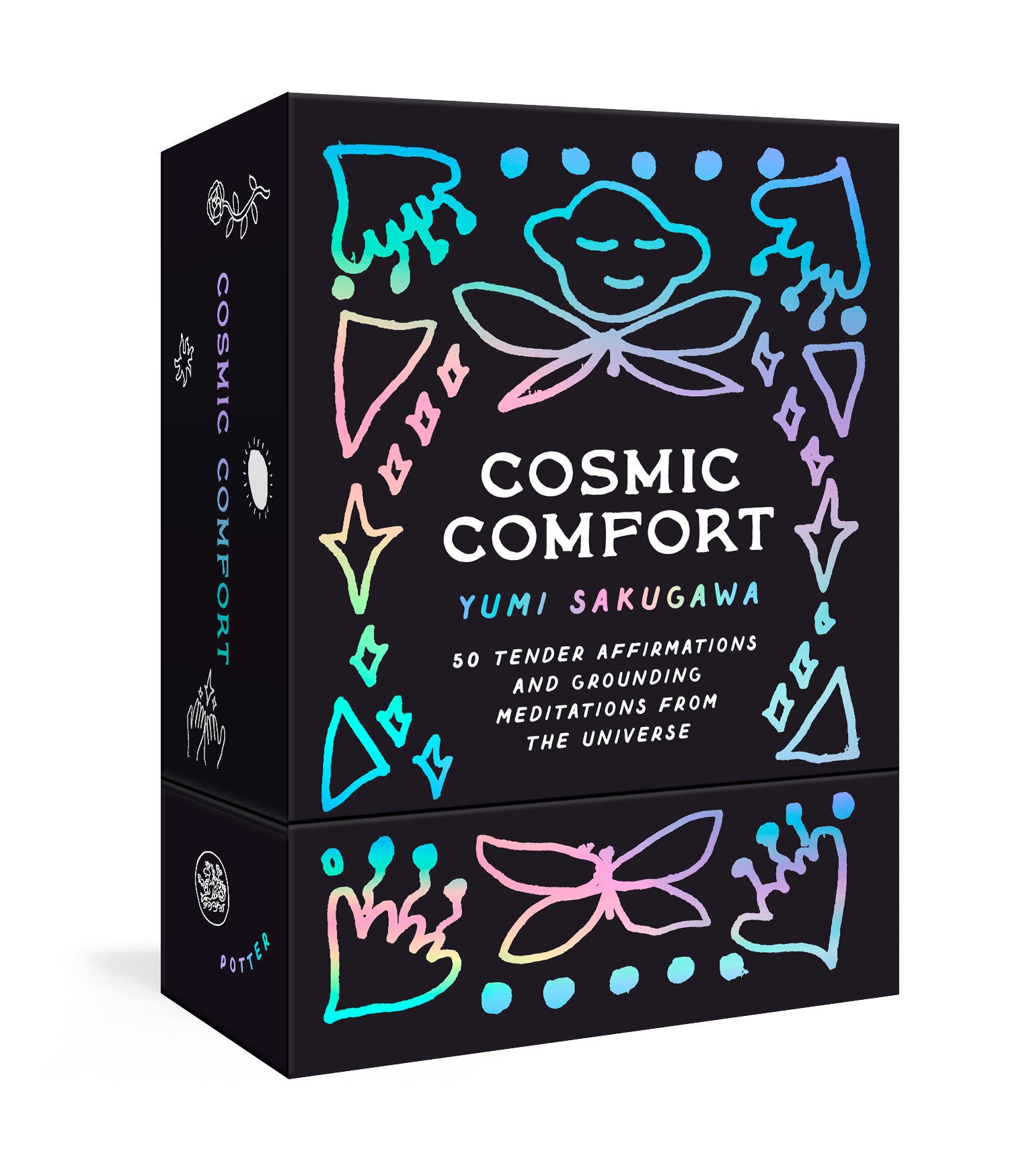 Cosmic Comfort - 50 Tender Affirmations and Grounding Meditations from the Universe: Meditation Cards