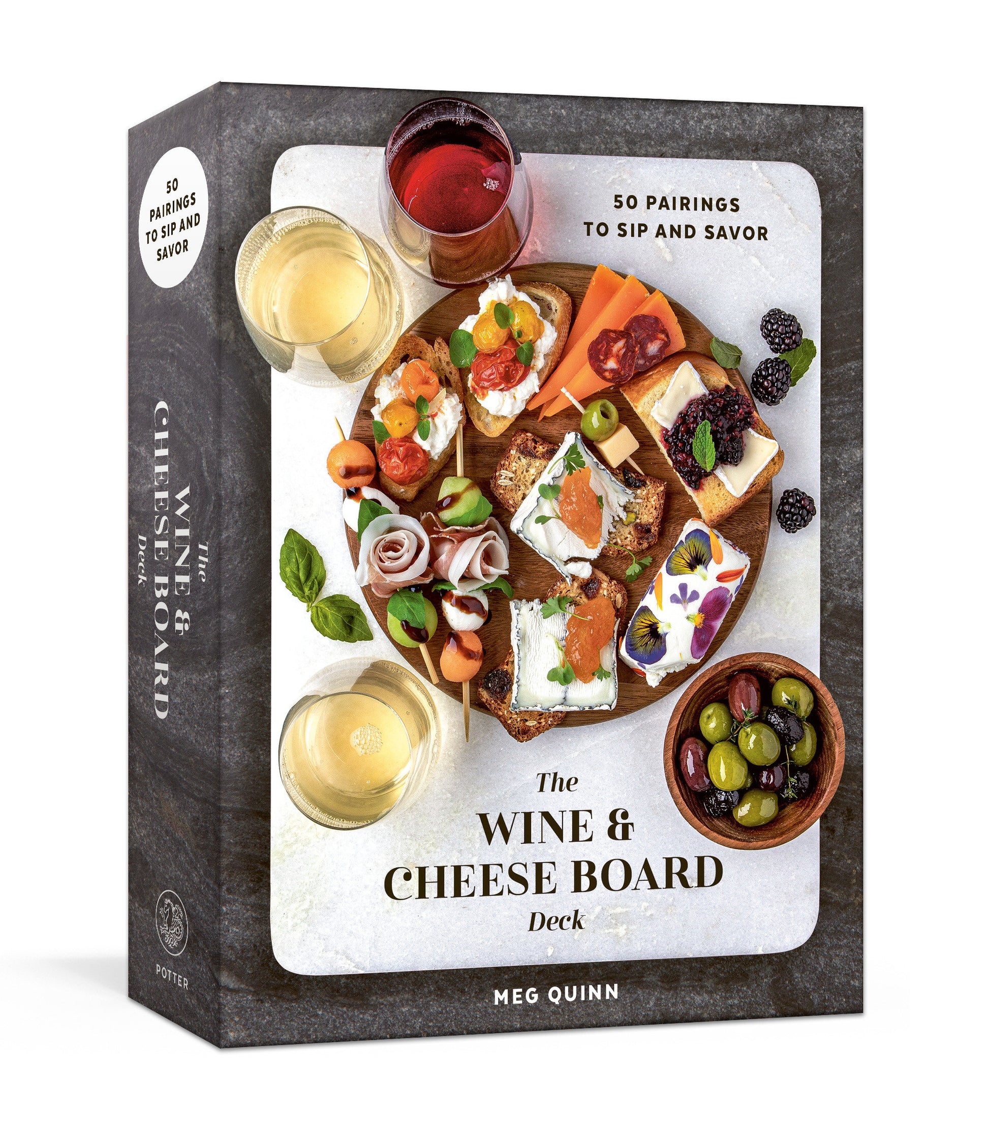 The Wine and Cheese Board Deck - 50 Pairings to Sip and Savor: Cards