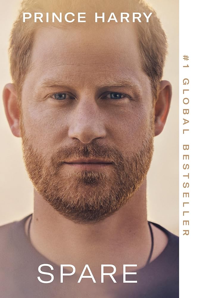 Spare by Prince Harry  The Duke of Sussex