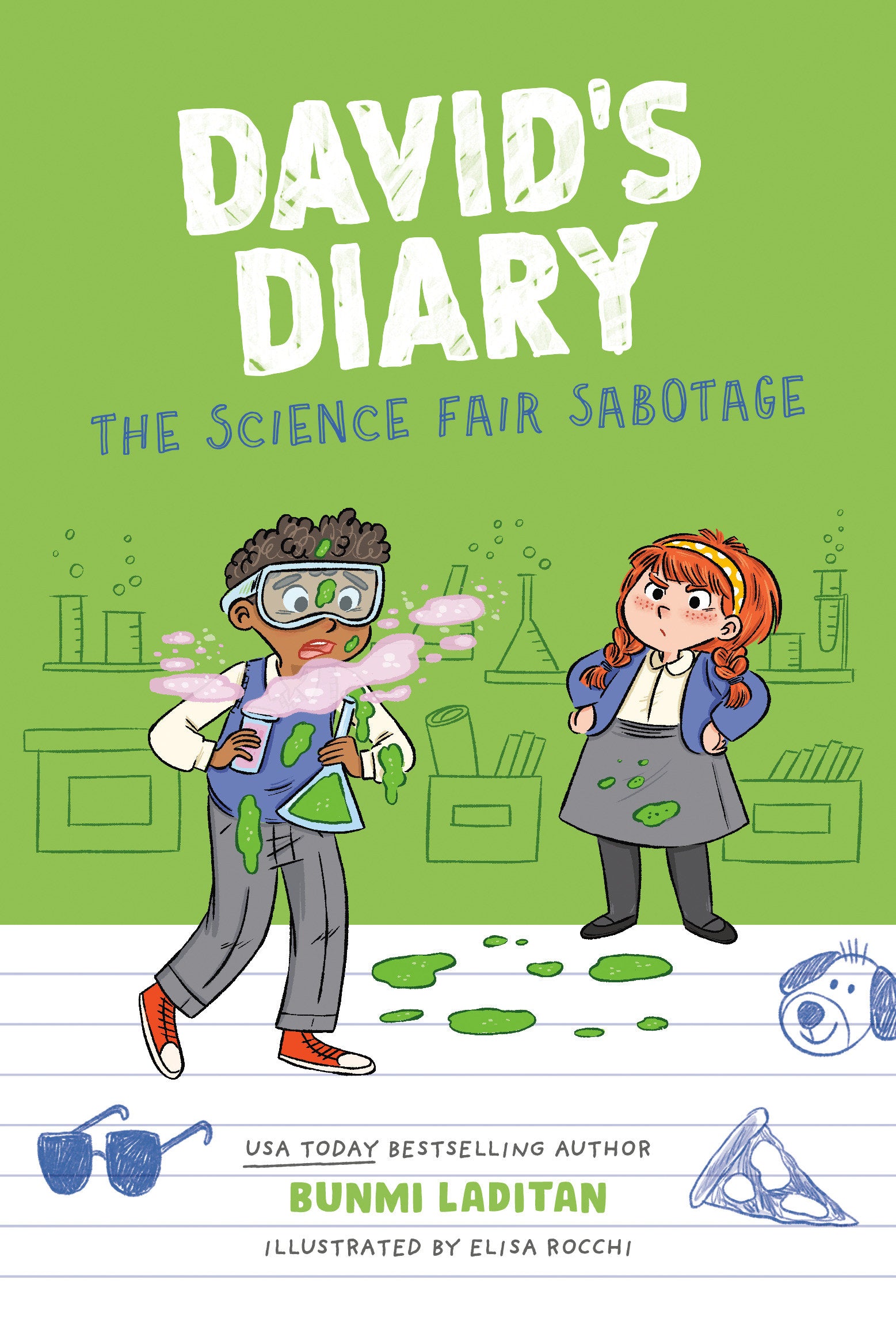 The Science Fair Sabotage (David's Diary) (Book:2)