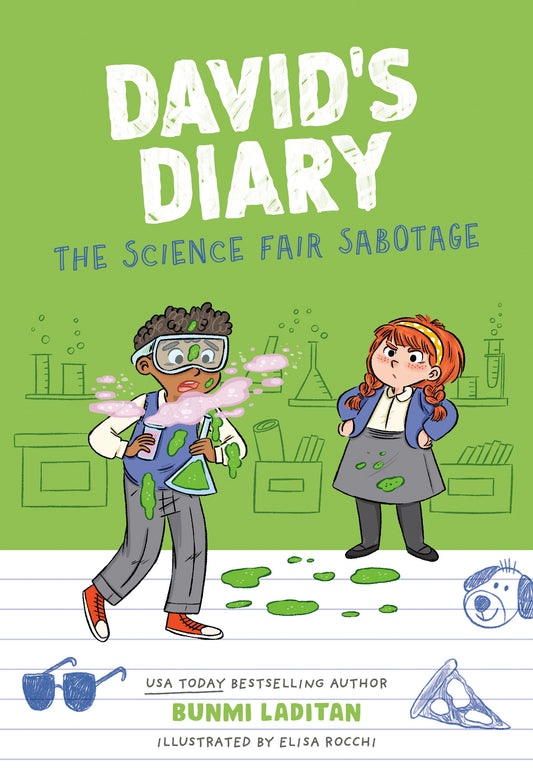 The Science Fair Sabotage (David's Diary) (Book:2)