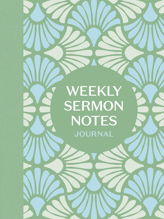Weekly Sermon Notes Journal - An Inspirational Notebook for Christians to Take Notes in Church, at Conferences, in Small Groups, and During Bible Studies