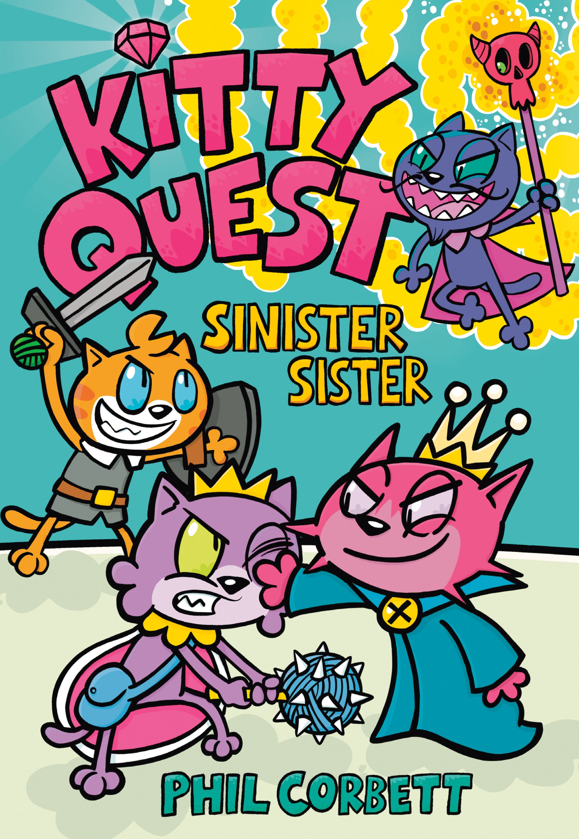 Kitty Quest: Sinister Sister: A Graphic Novel (Kitty Quest) (Book:3)