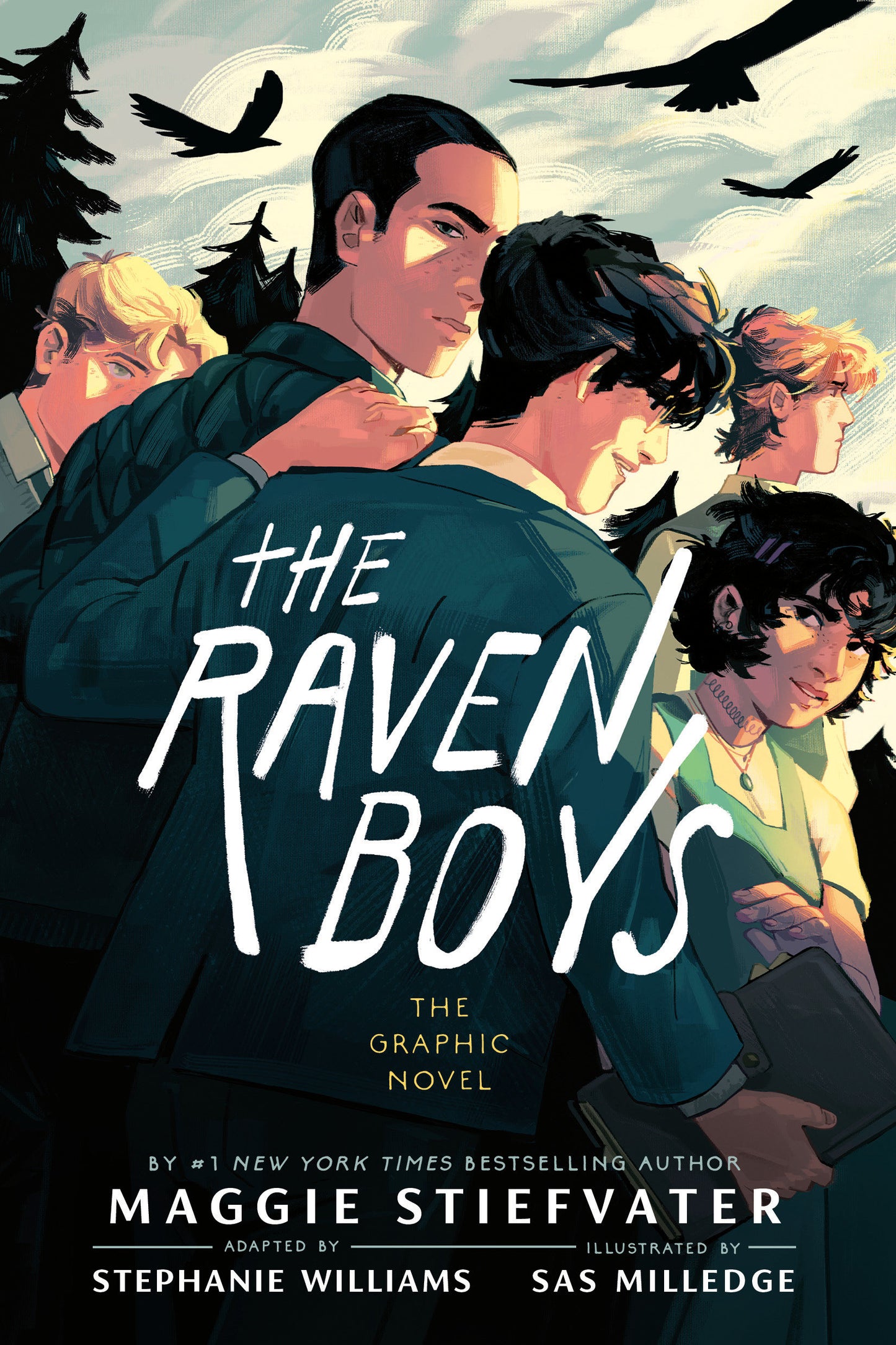 The Raven Boys: The Graphic Novel (The Raven Cycle: The Graphic Novels) (Book:1)