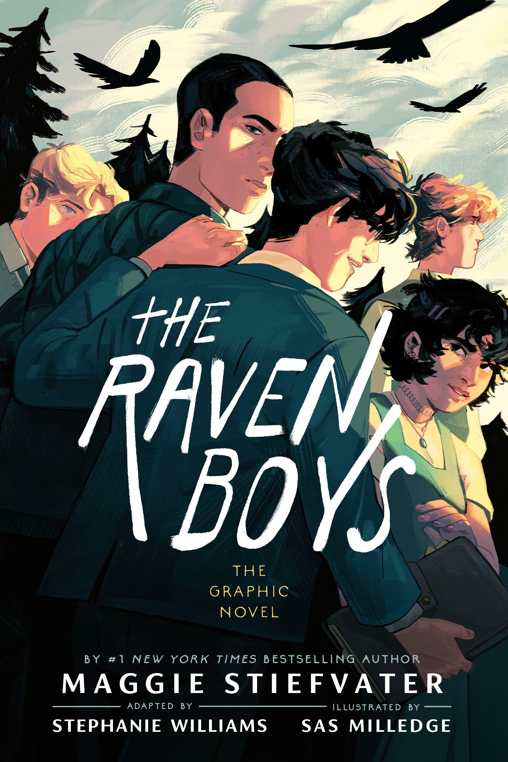 The Raven Boys: The Graphic Novel (The Raven Cycle: The Graphic Novels) (Book:1)