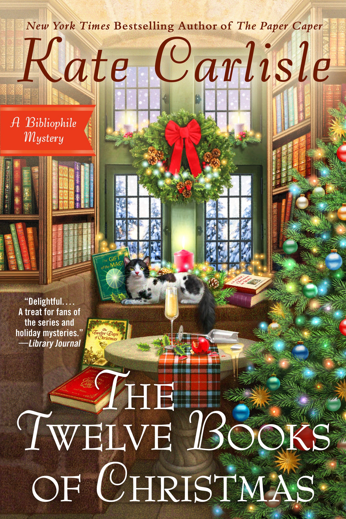 The Twelve Books of Christmas (Bibliophile Mystery) (Book:17)