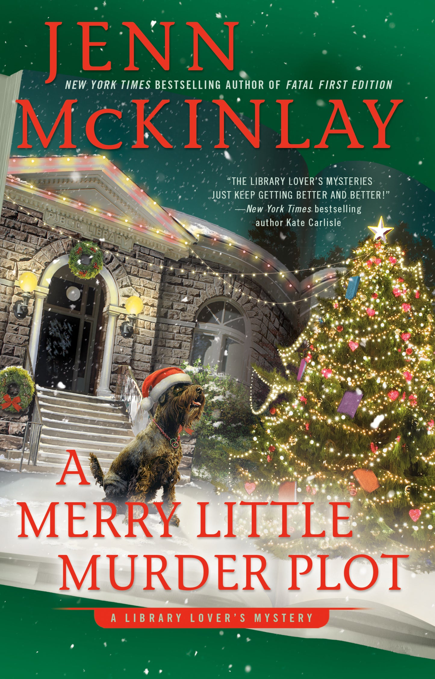 A Merry Little Murder Plot (A Library Lover's Mystery) (Book:15)