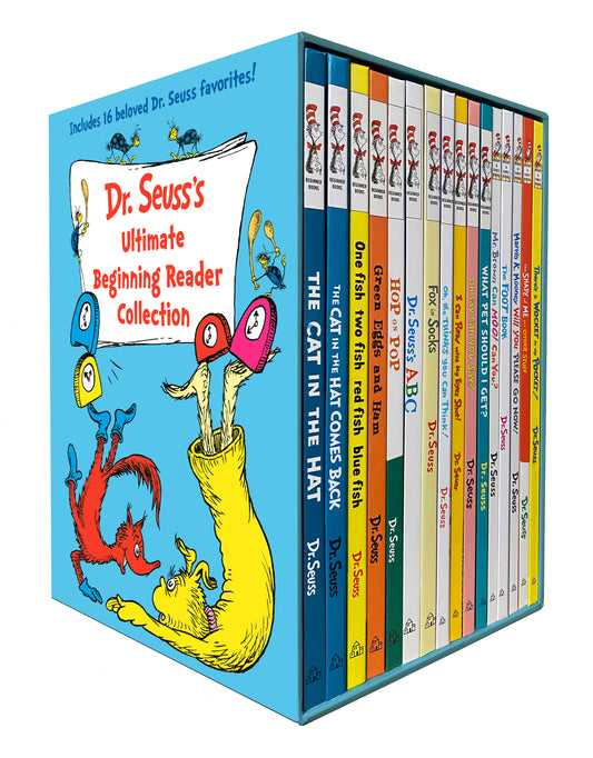 Dr. Seuss's Ultimate Beginning Reader Boxed Set Collection - Includes 16 Beginner Books and Bright & Early Books (Beginner Books)