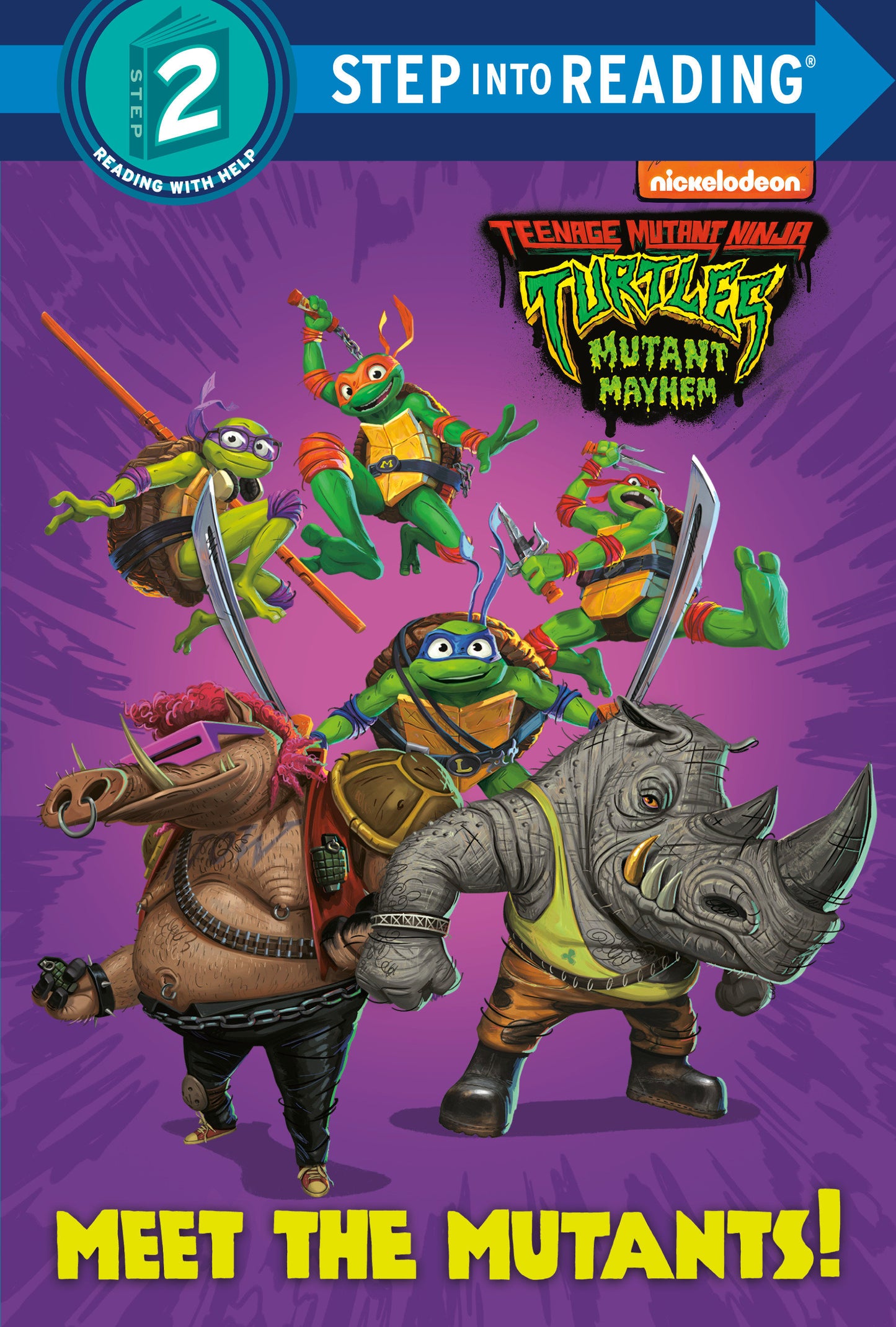 Meet the Mutants! (Teenage Mutant Ninja Turtles: Mutant Mayhem) (Step into Reading)
