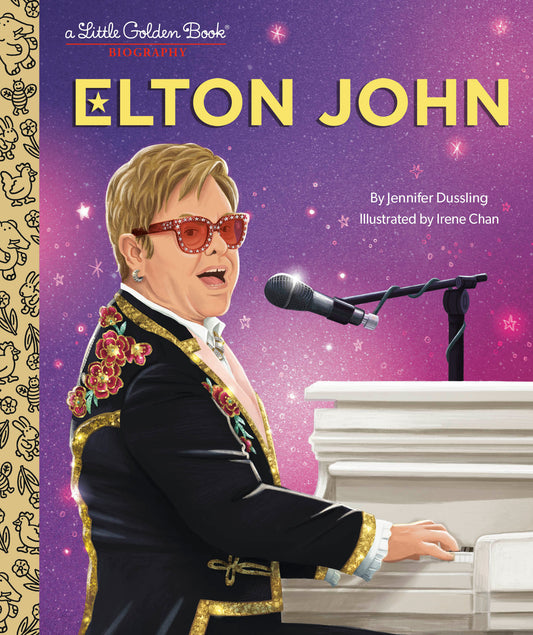 Elton John: A Little Golden Book Biography (Little Golden Book Biographies)