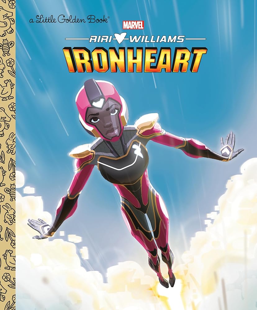 Ironheart Little Golden Book (Marvel) by Lois Evans, Jethro Unom