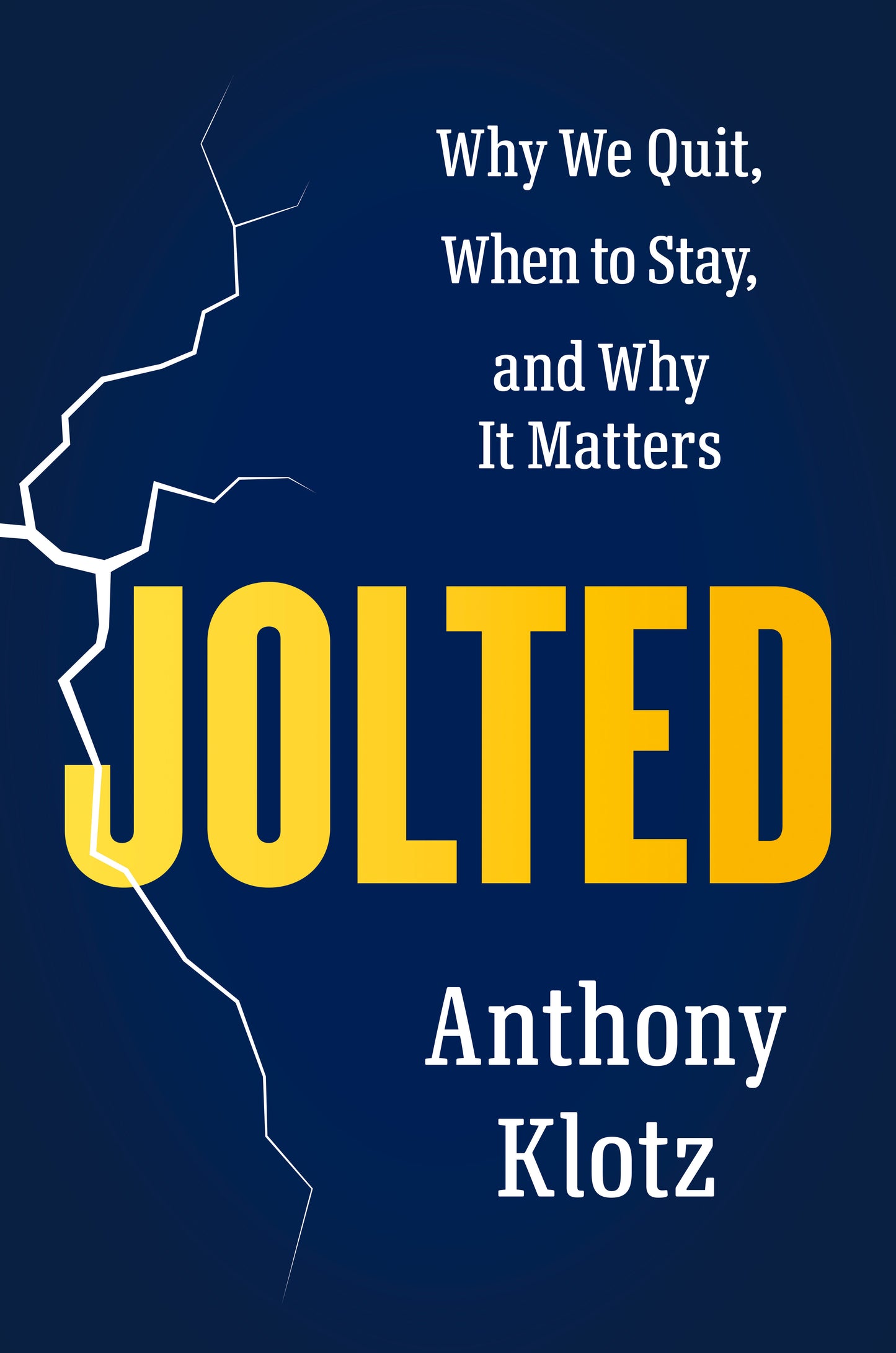 Jolted - Why We Quit, When to Stay, and Why It Matters