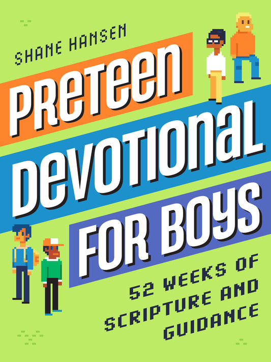 Preteen Devotional for Boys - 52 Weeks of Scripture and Guidance