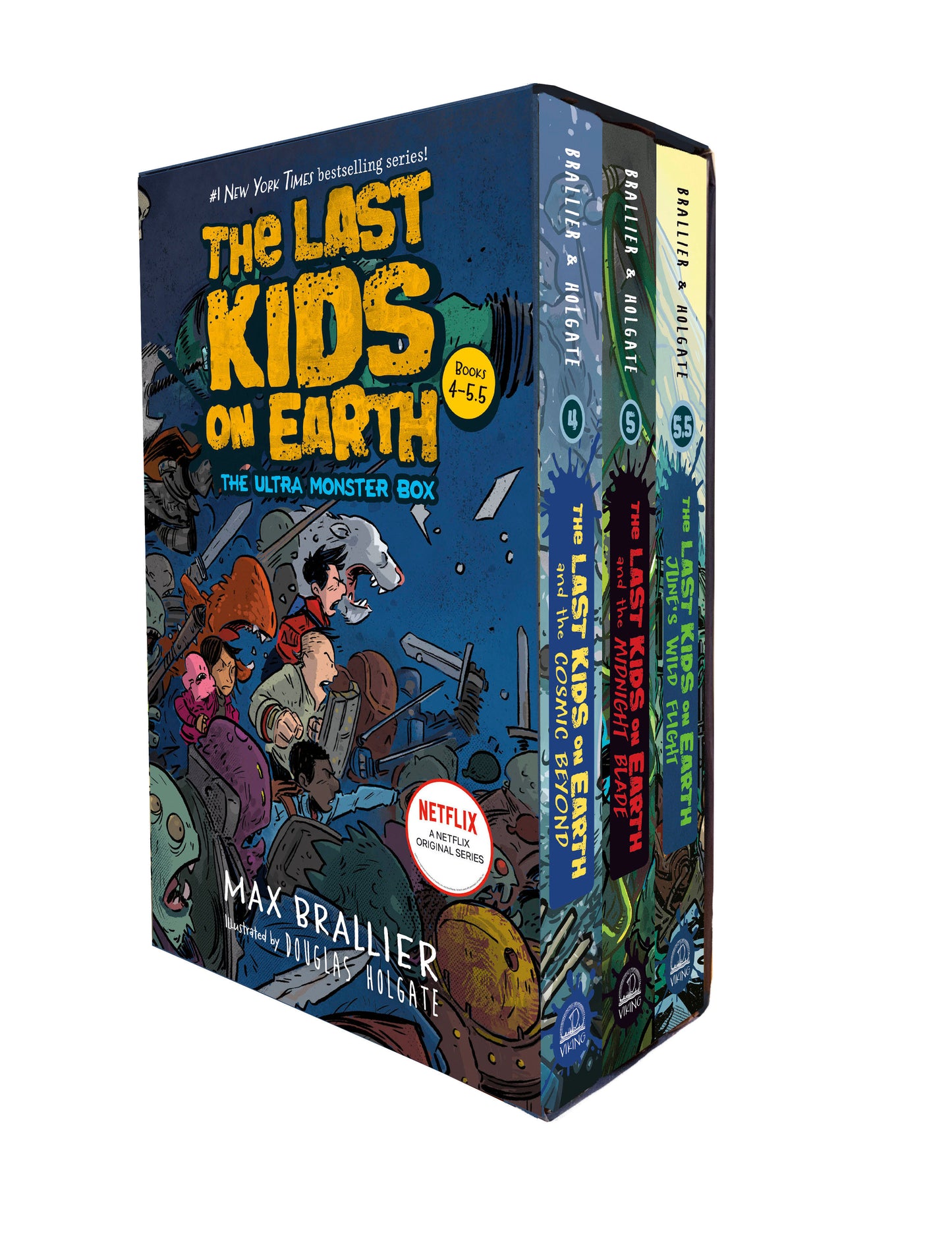The Last Kids on Earth: The Ultra Monster Box (books 4, 5, 5.5) (The Last Kids on Earth)